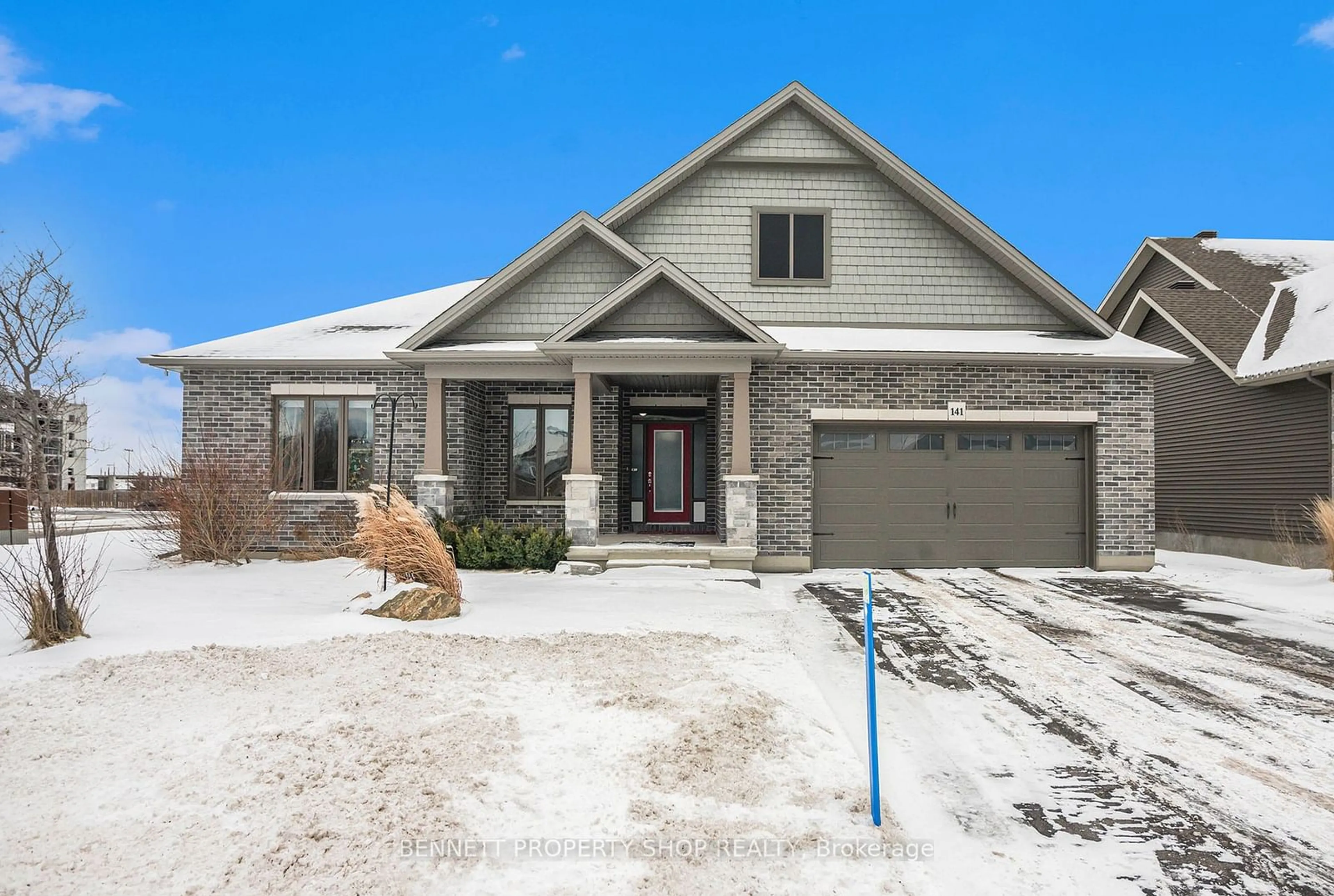 Home with brick exterior material, street for 141 Talos Circ, Stittsville - Munster - Richmond Ontario K0A 2Z0