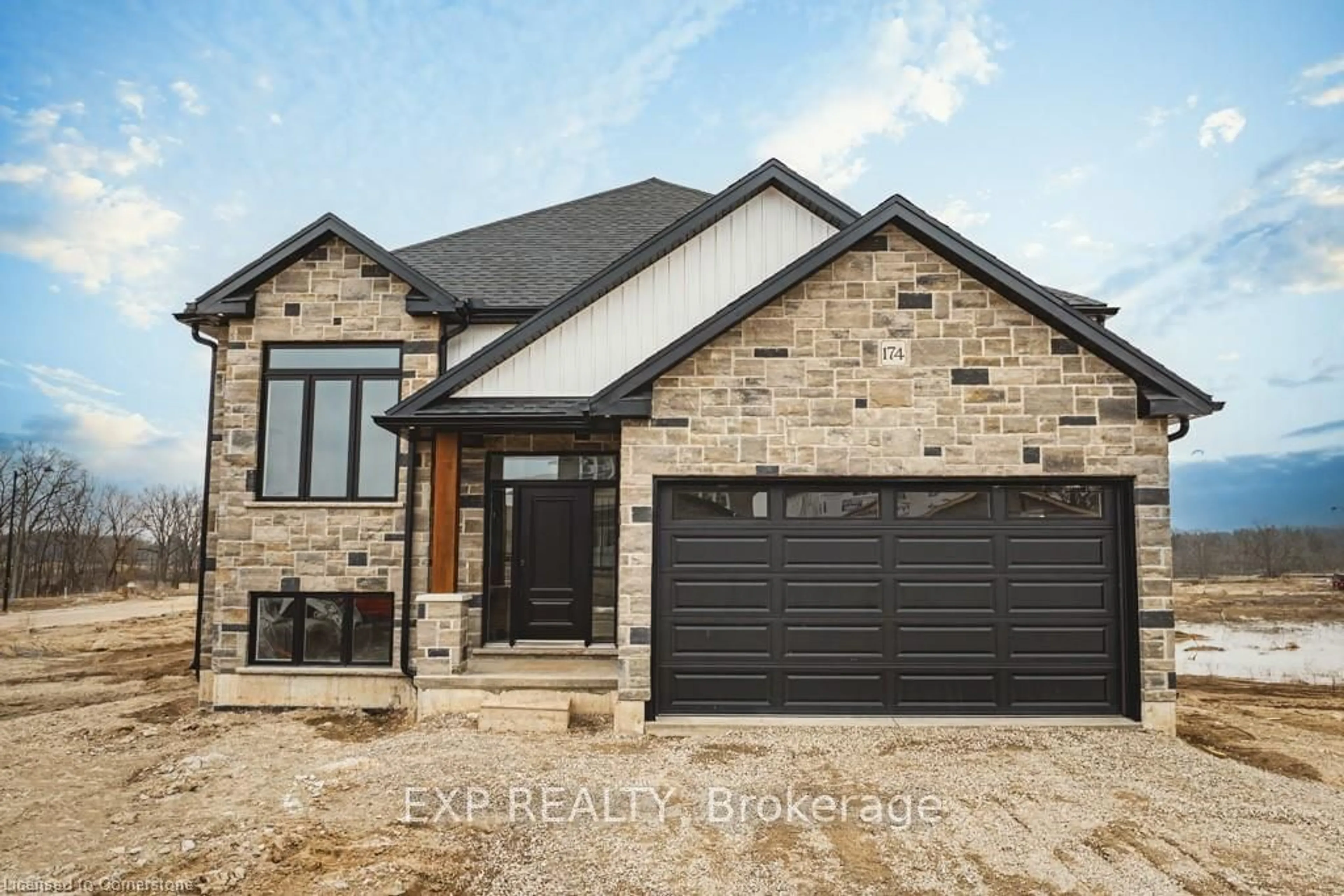 Home with brick exterior material, street for 174 Pike Creek Dr, Haldimand Ontario N0A 1E0