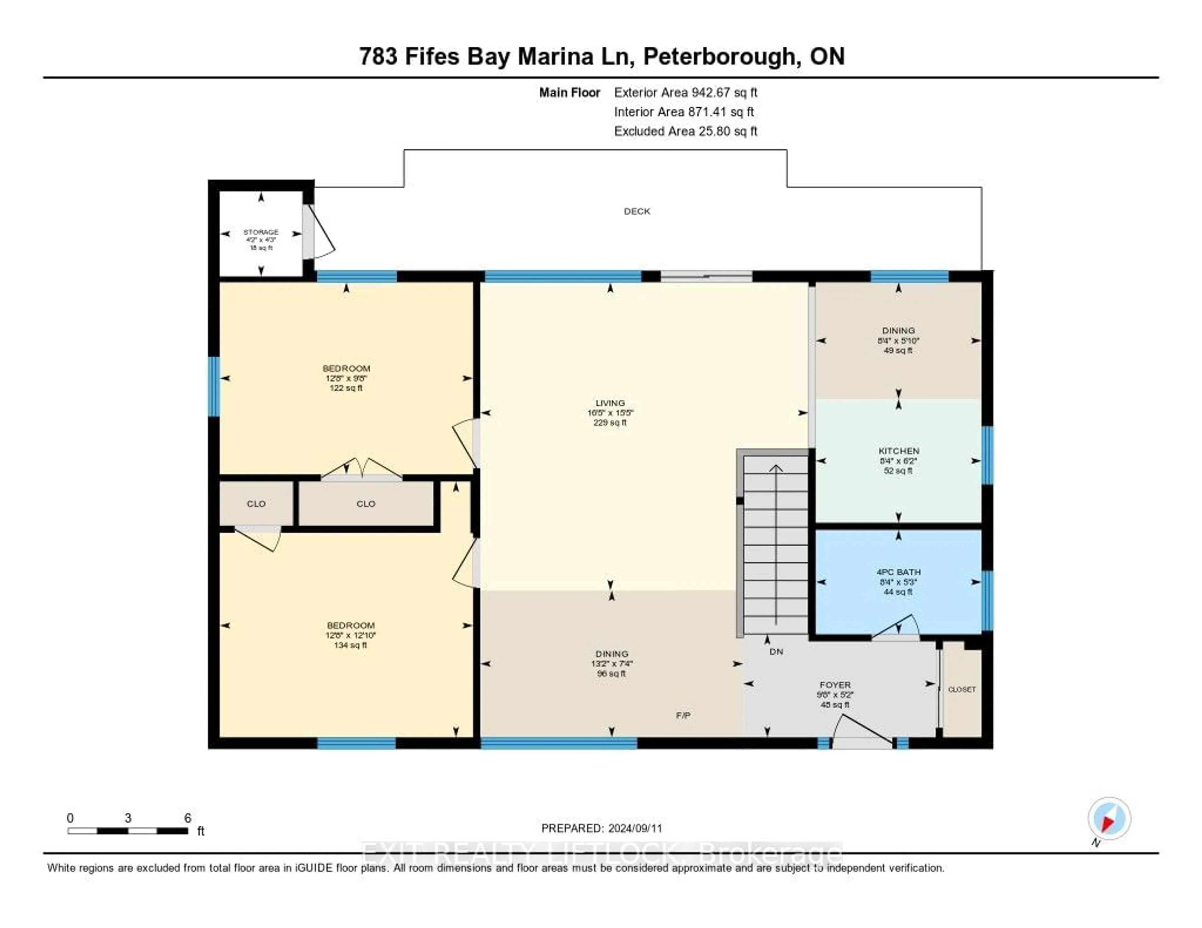 Floor plan for 783 Fife's Bay Marina Lane, Smith-Ennismore-Lakefield Ontario K9J 0C6