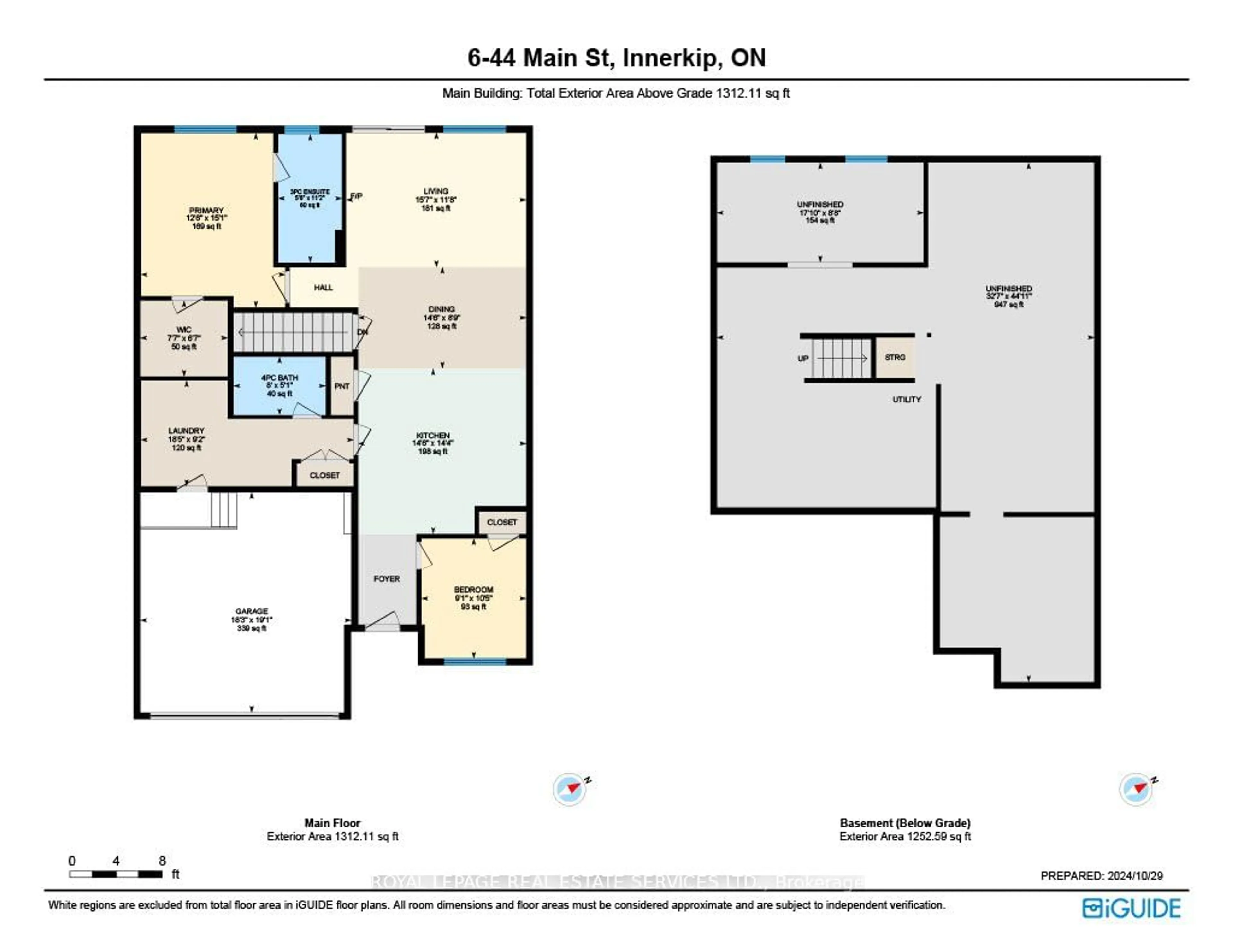 Floor plan for 44 Main St #6, East Zorra-Tavistock Ontario N0J 1M0