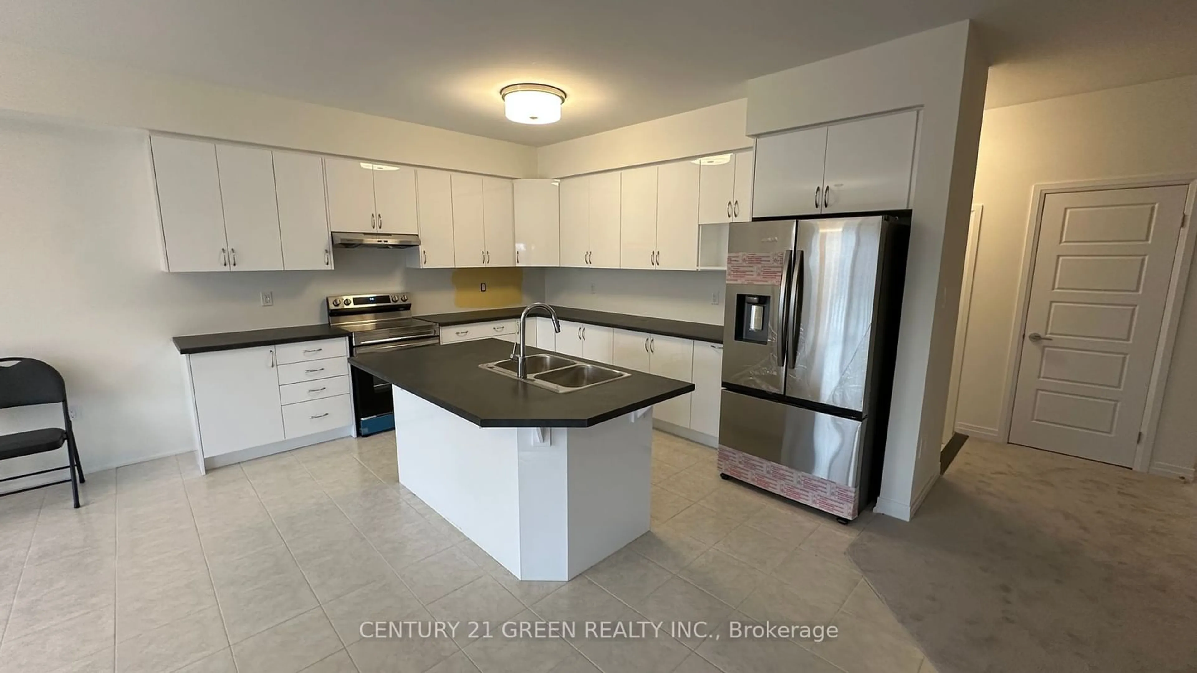Open concept kitchen, ceramic/tile floor for 126 Hitchman St, Brant Ontario N3L 0N6