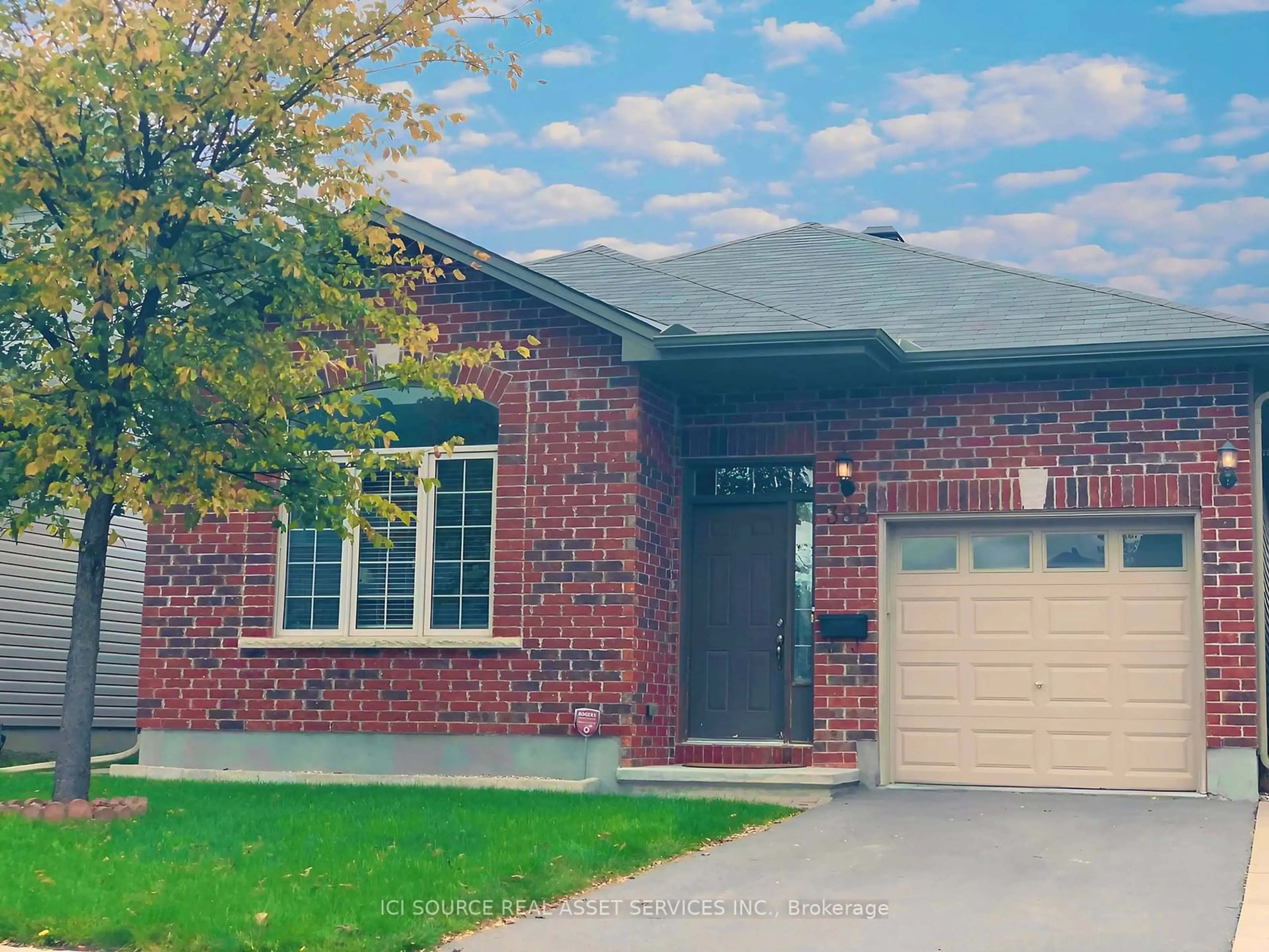 Home with brick exterior material, street for 388 Bamburgh Way, Barrhaven Ontario K2J 6A6