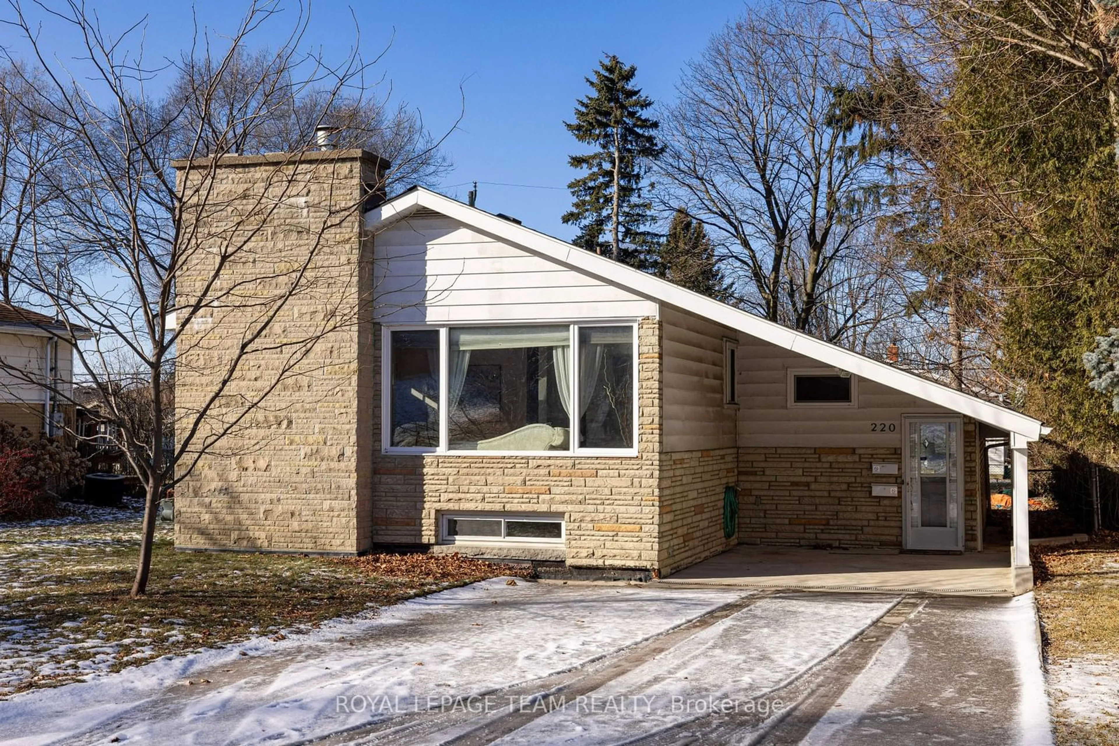 Home with brick exterior material, street for 220 Indian Rd, Kingston Ontario K7M 1T5