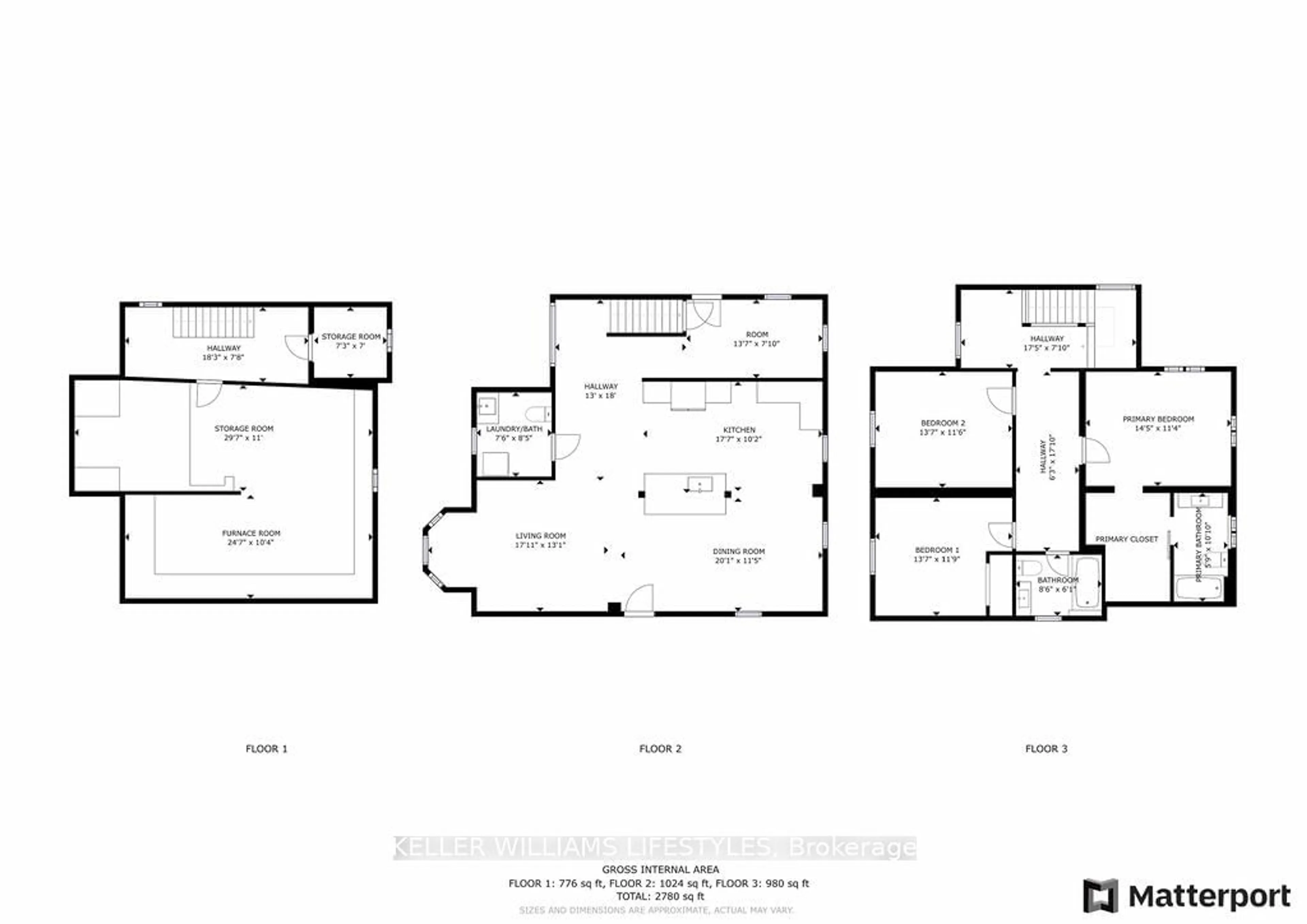 Floor plan for 41 BROADWAY St, Lambton Shores Ontario N0N 1J0