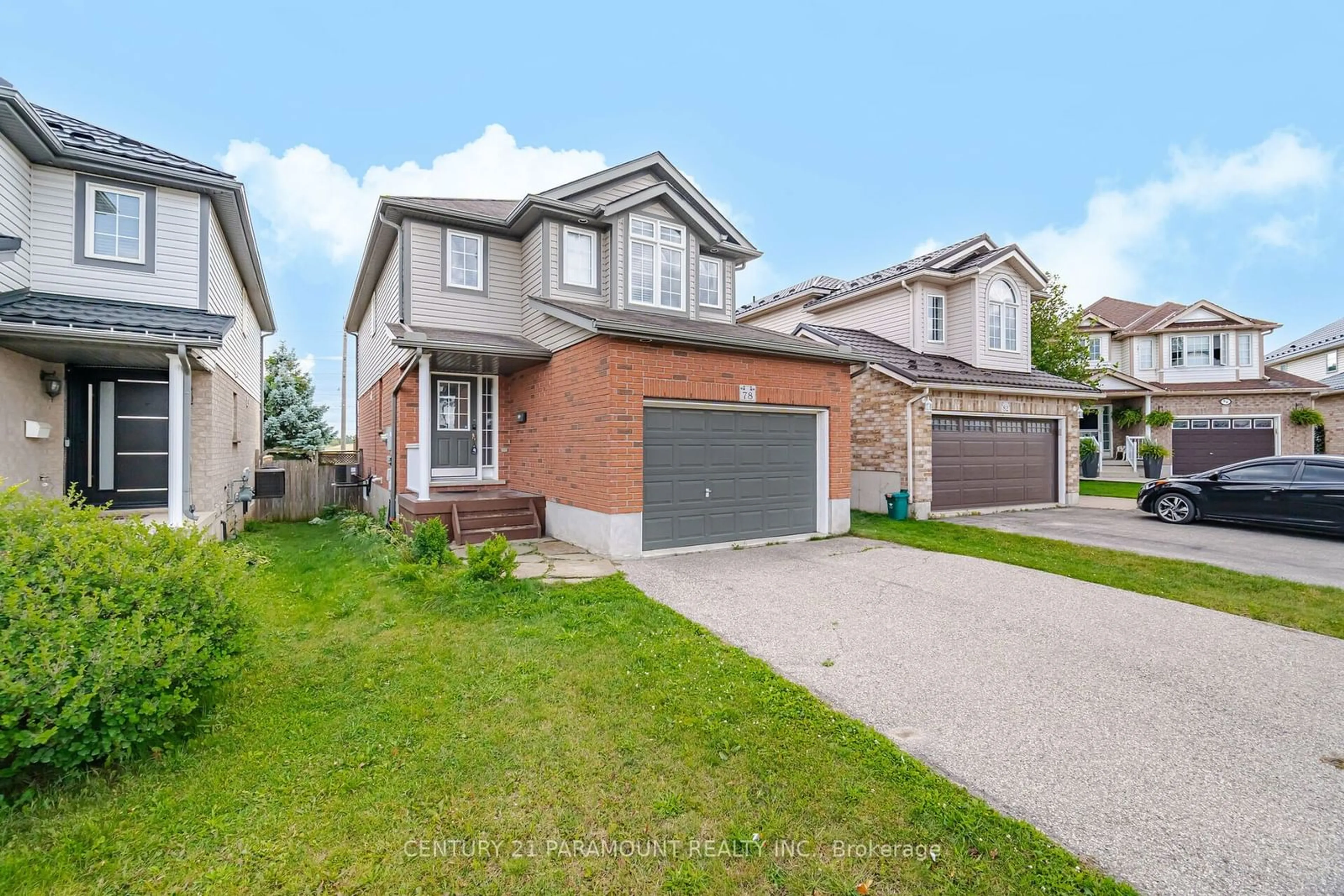 Home with brick exterior material, street for 78 PERIWINKLE St, Kitchener Ontario N2E 4C7