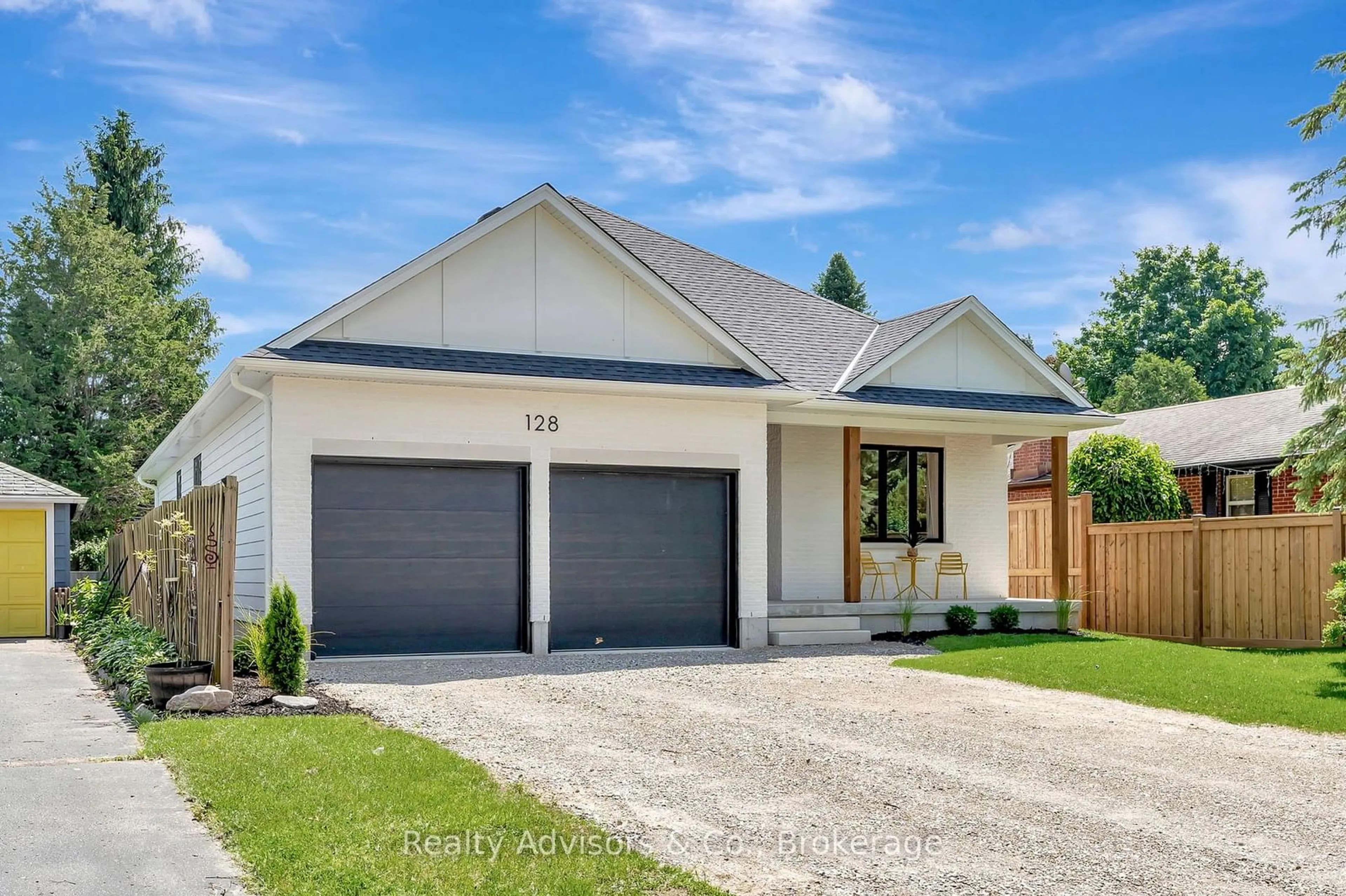 Home with brick exterior material, street for 128 Lisgar Ave, Tillsonburg Ontario N4G 3L6