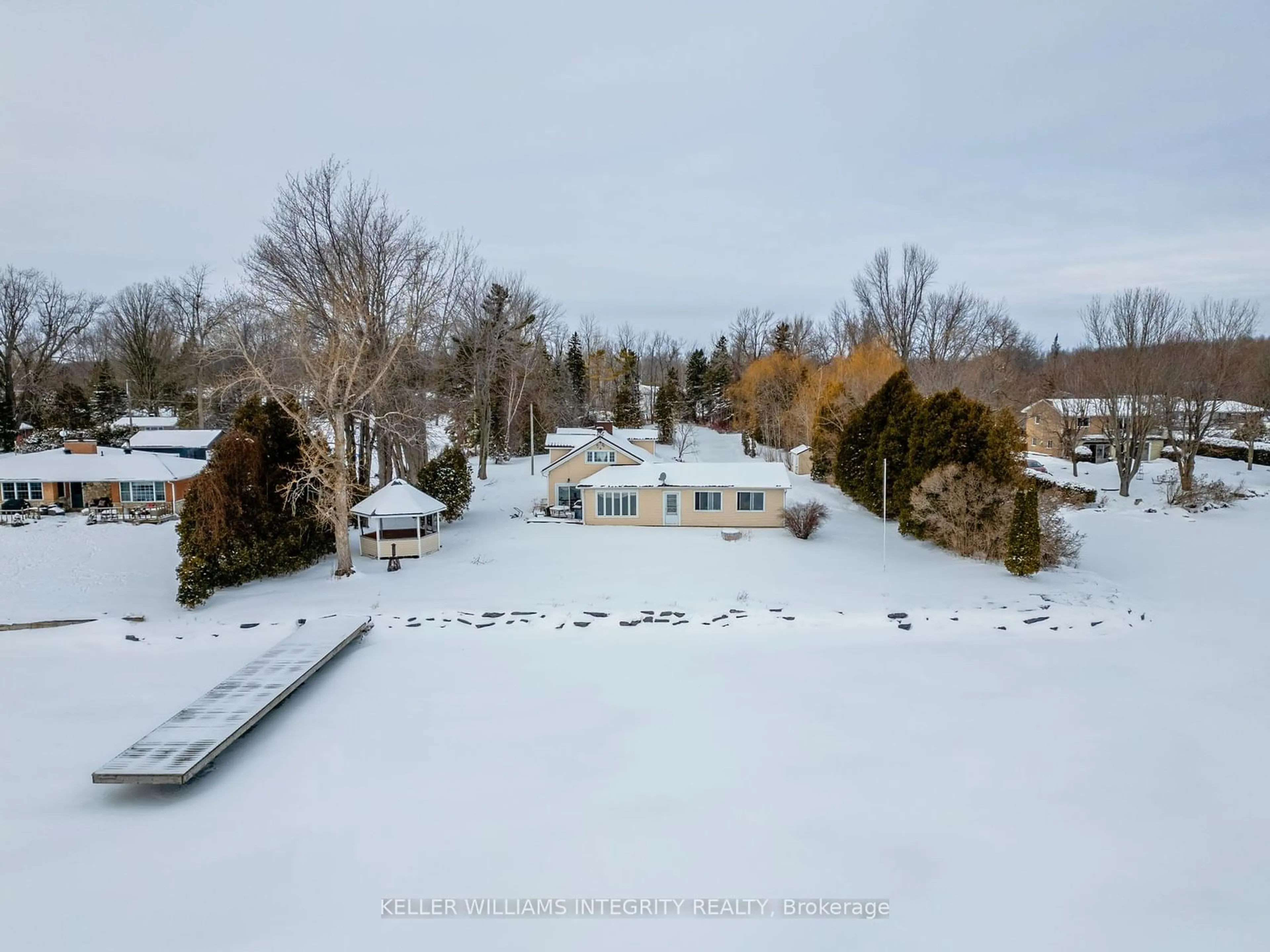 A pic from outside/outdoor area/front of a property/back of a property/a pic from drone, unknown for 6276 River Rd, South Glengarry Ontario K0C 1E0