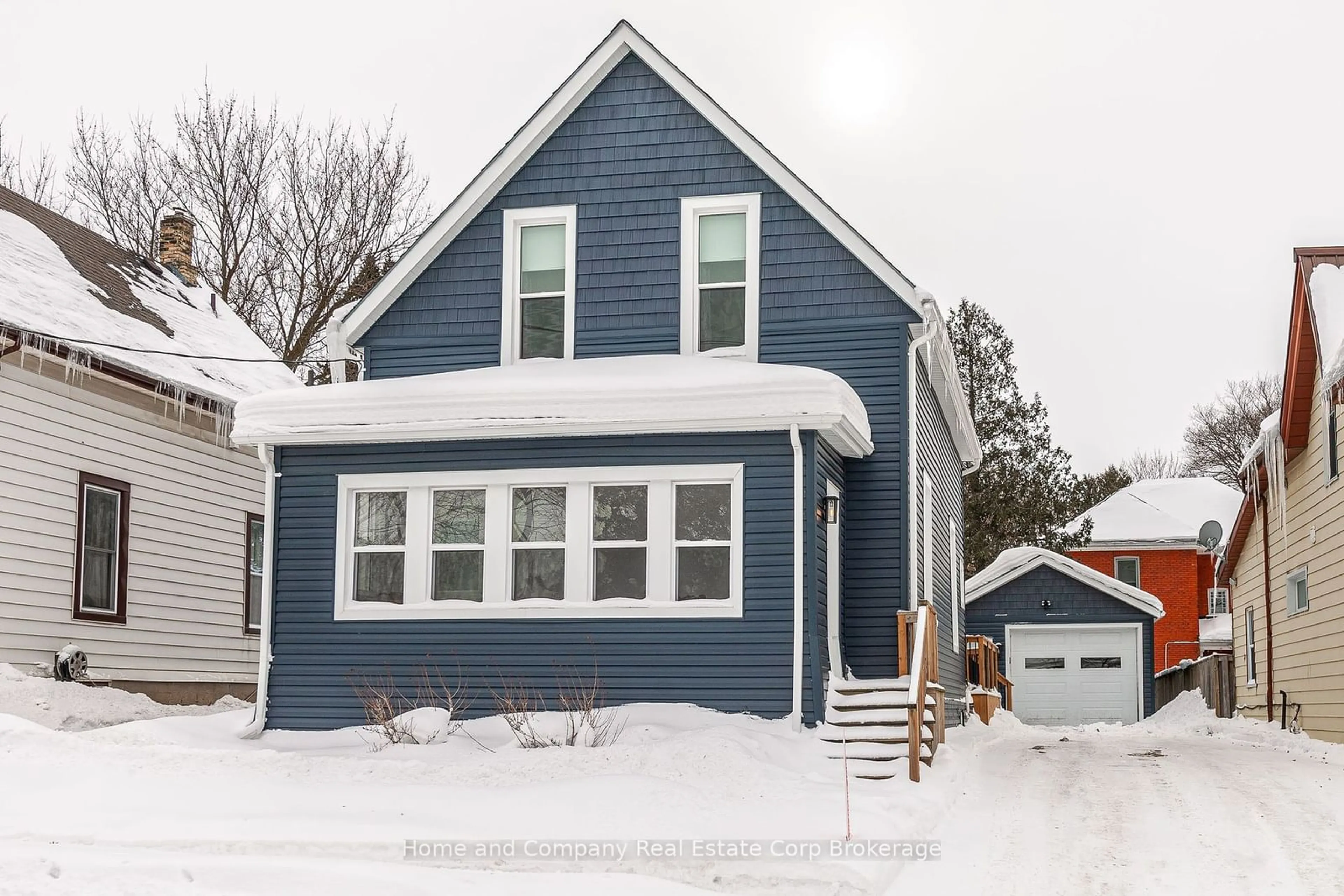 Home with vinyl exterior material, street for 183 St David St, Stratford Ontario N5A 1C5