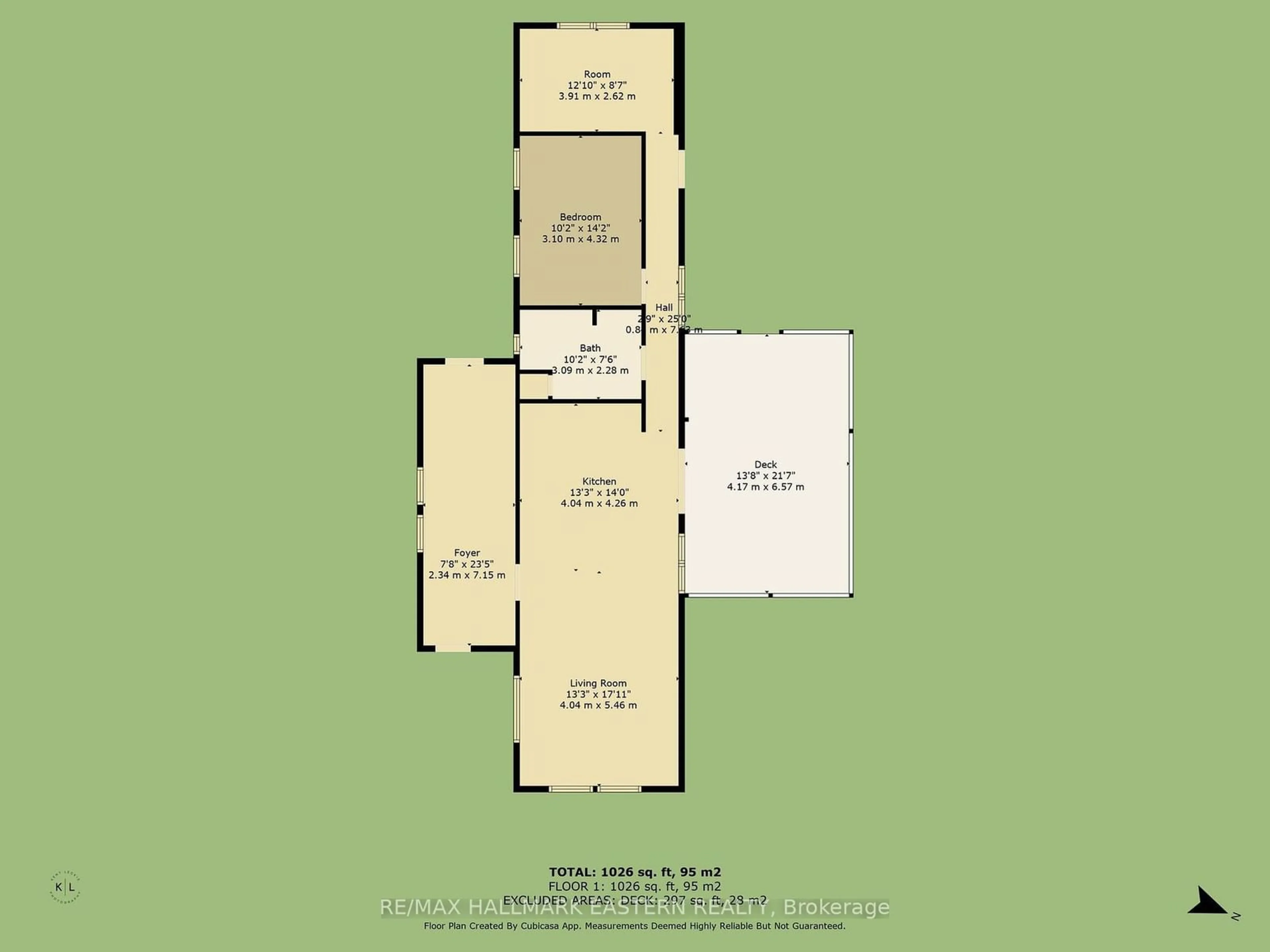 Floor plan for 5070 Tower Manor Rd, Hamilton Township Ontario K0L 1E0