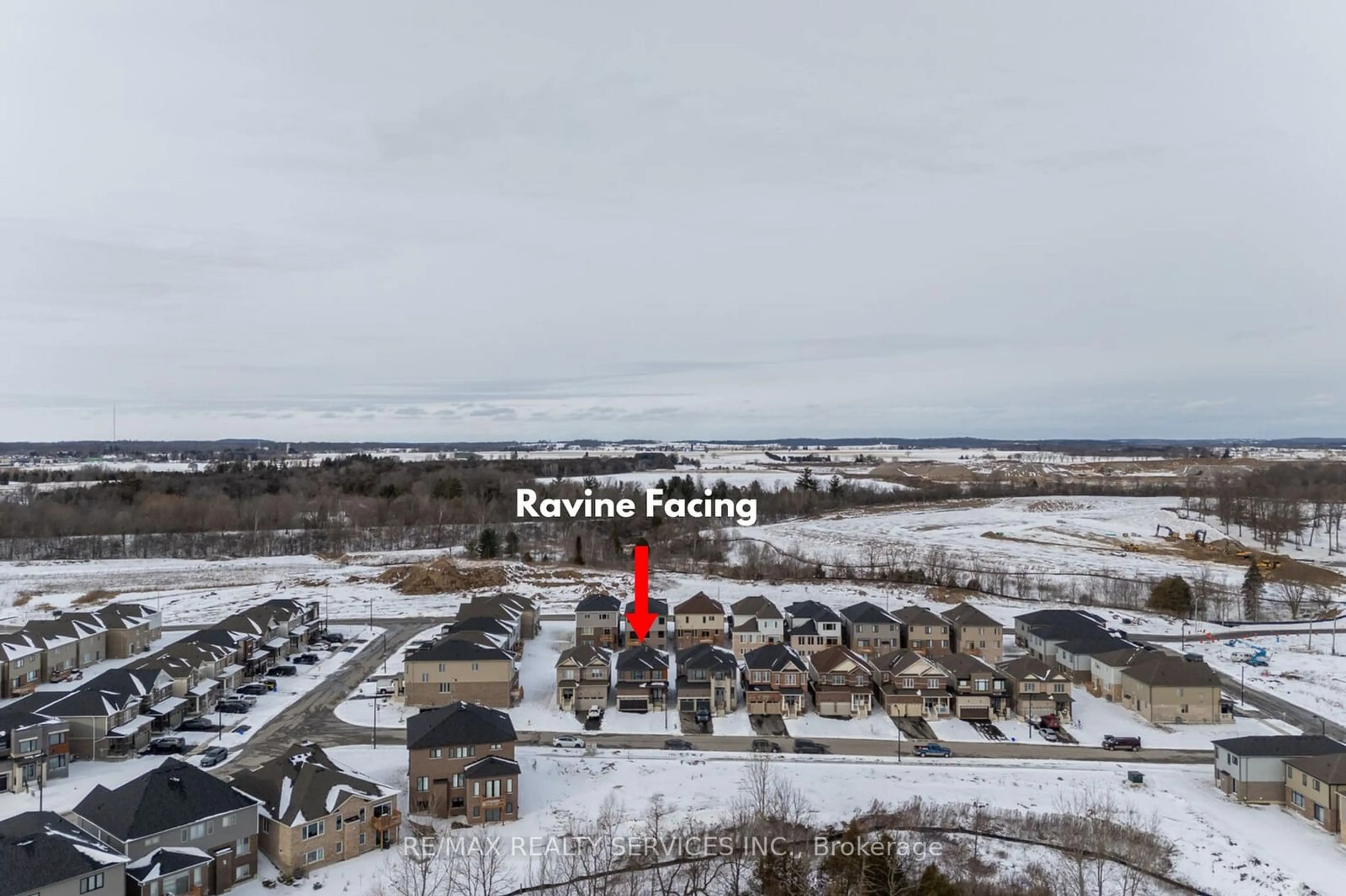 A pic from outside/outdoor area/front of a property/back of a property/a pic from drone, unknown for 4 Blaney St, Brant Ontario N3L 0M7