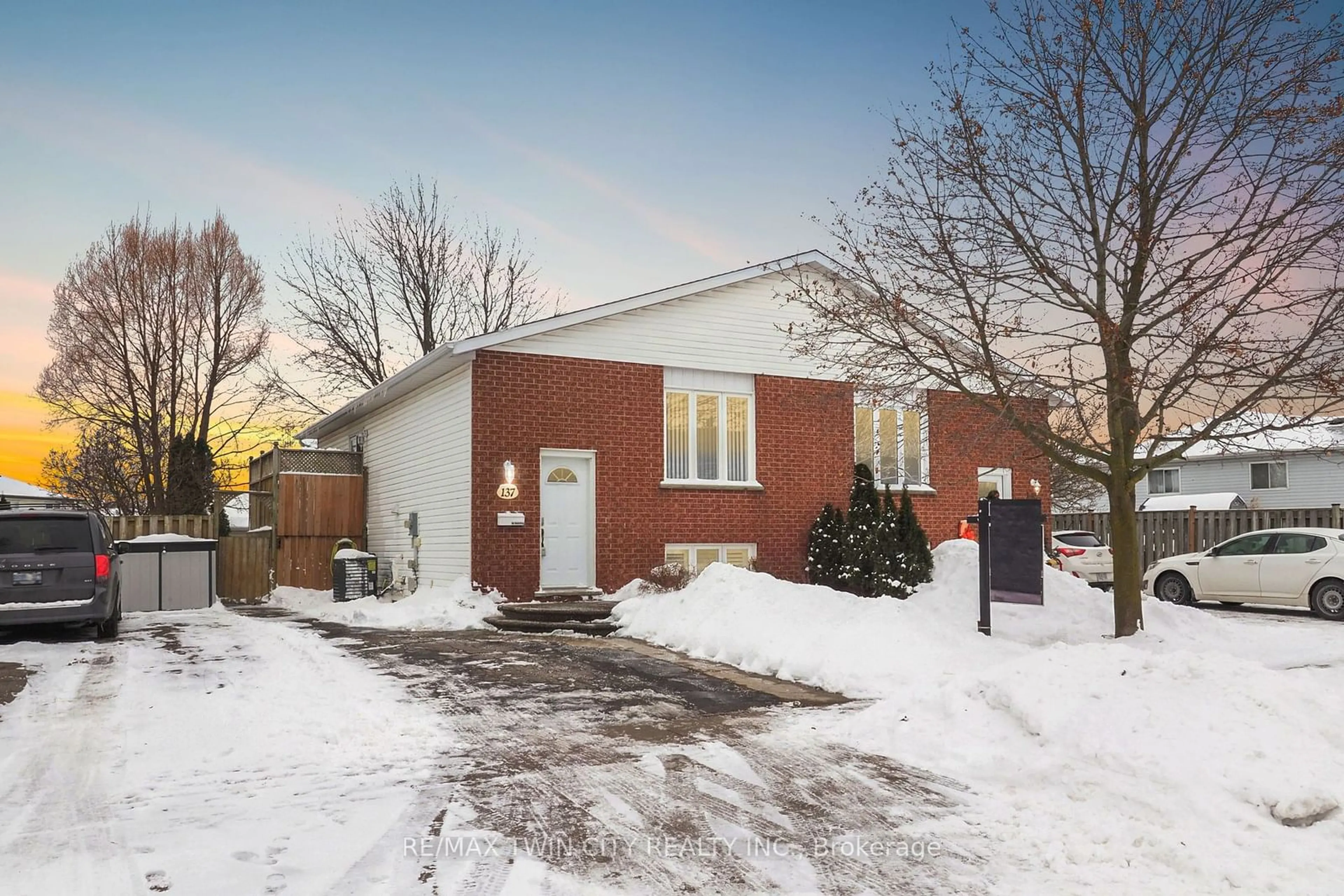 Home with brick exterior material, street for 137 Dyer Crt, Cambridge Ontario N3C 4B9