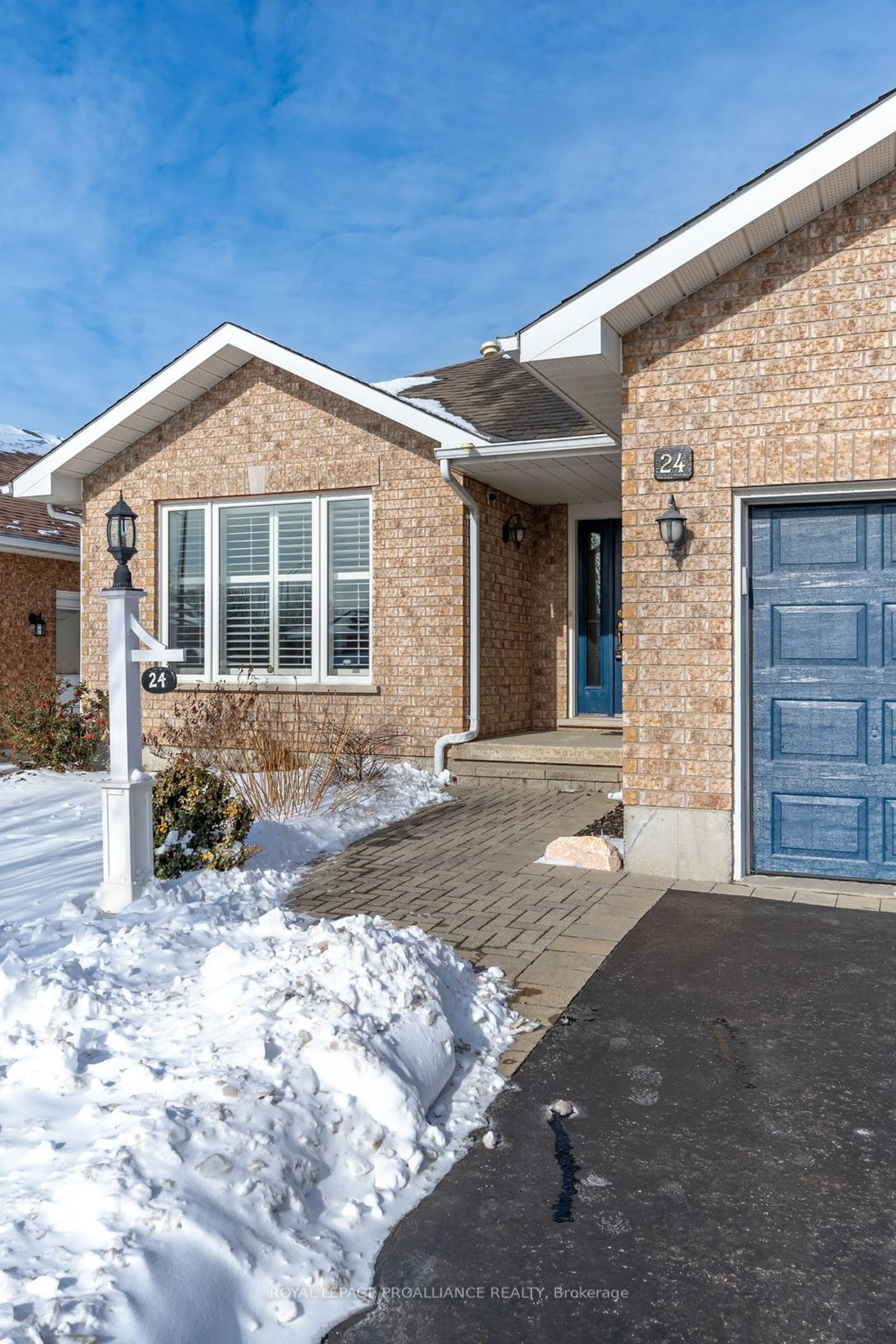 Home with brick exterior material, street for 24 Hickory Grve, Belleville Ontario K8N 5Y1