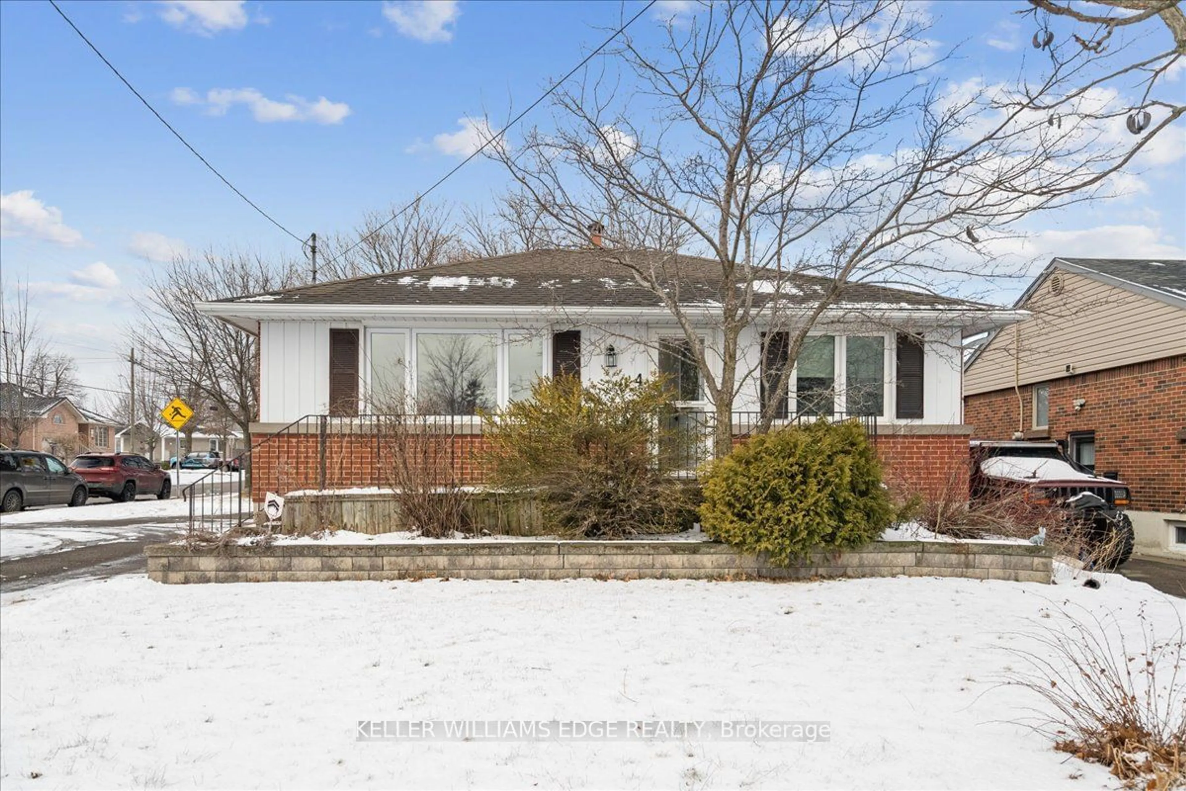 Home with brick exterior material, street for 4 Fernwood Cres, Hamilton Ontario L8T 3L1