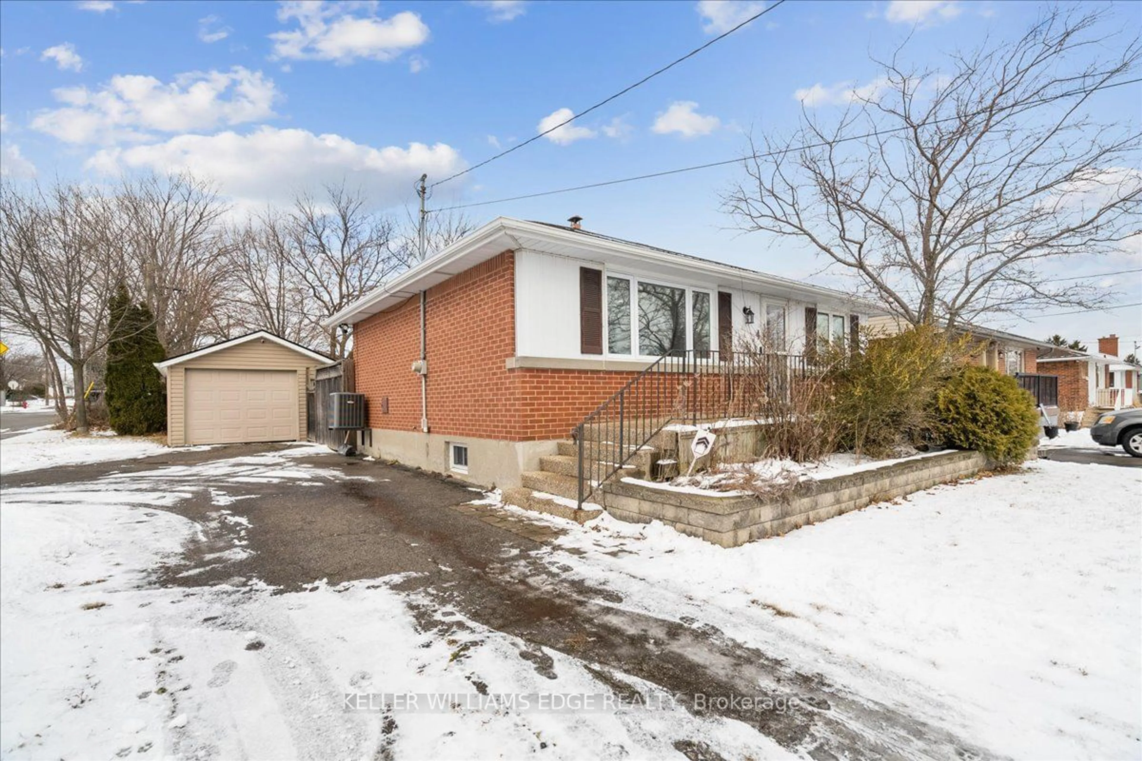 Home with brick exterior material, street for 4 Fernwood Cres, Hamilton Ontario L8T 3L1