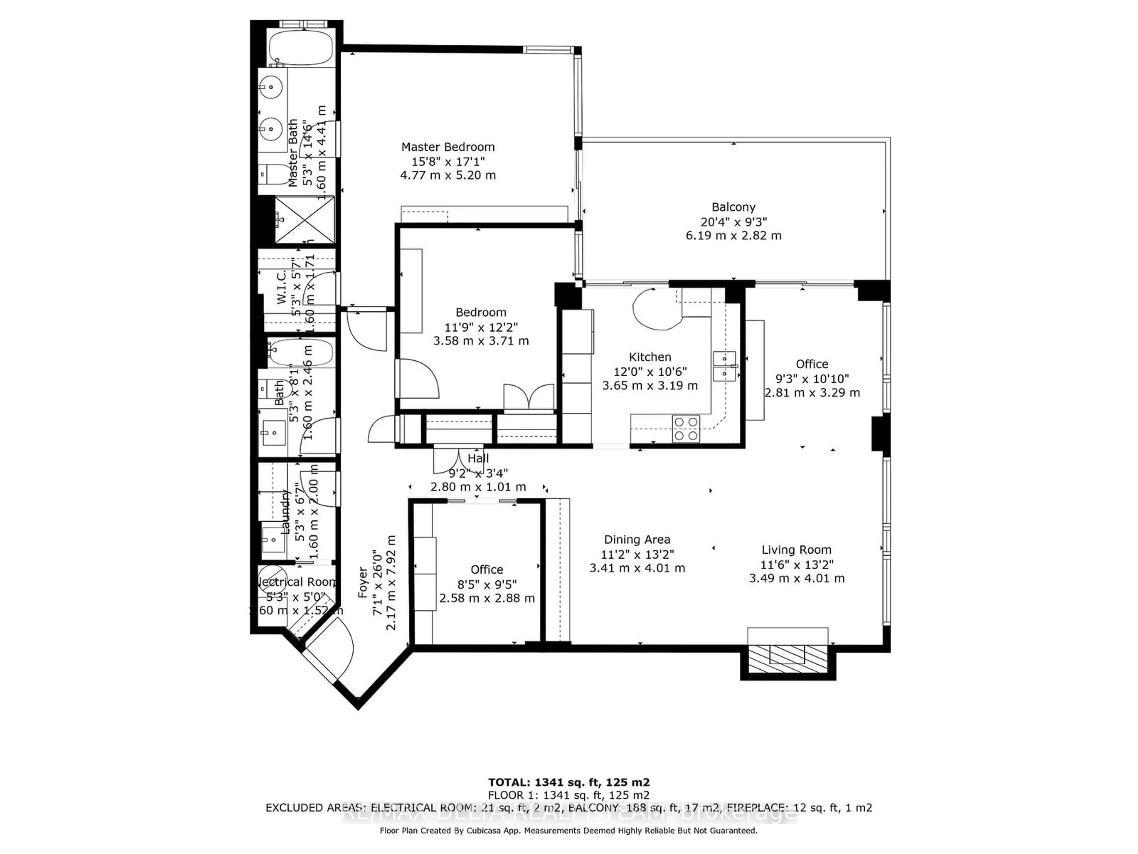 Floor plan for 136 Darlington Private #1103, Hunt Club - Windsor Park Village and Area Ontario K1V 0X6