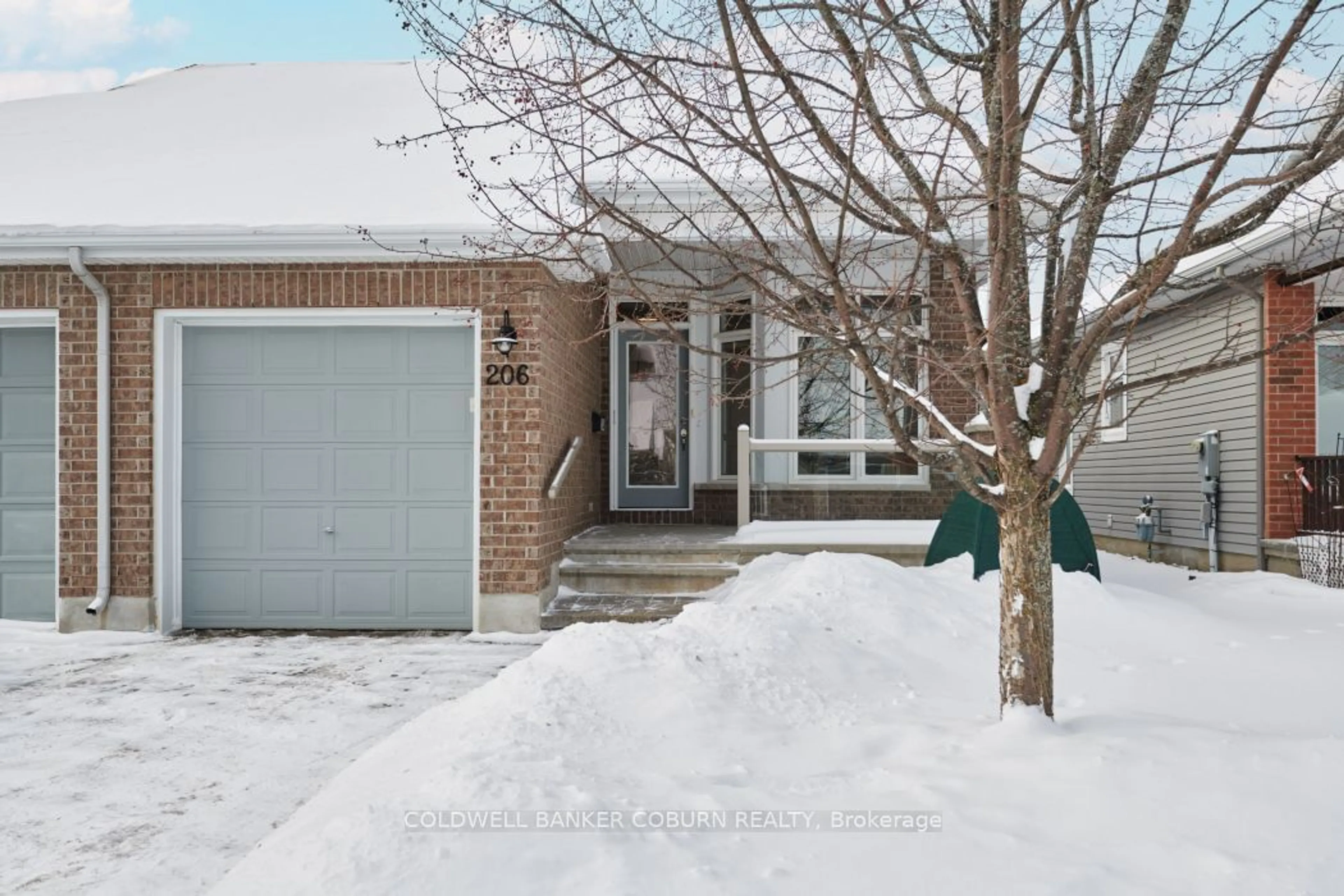 Home with brick exterior material, street for 206 Bulrush Cres, Blossom Park - Airport and Area Ontario K1T 0E5