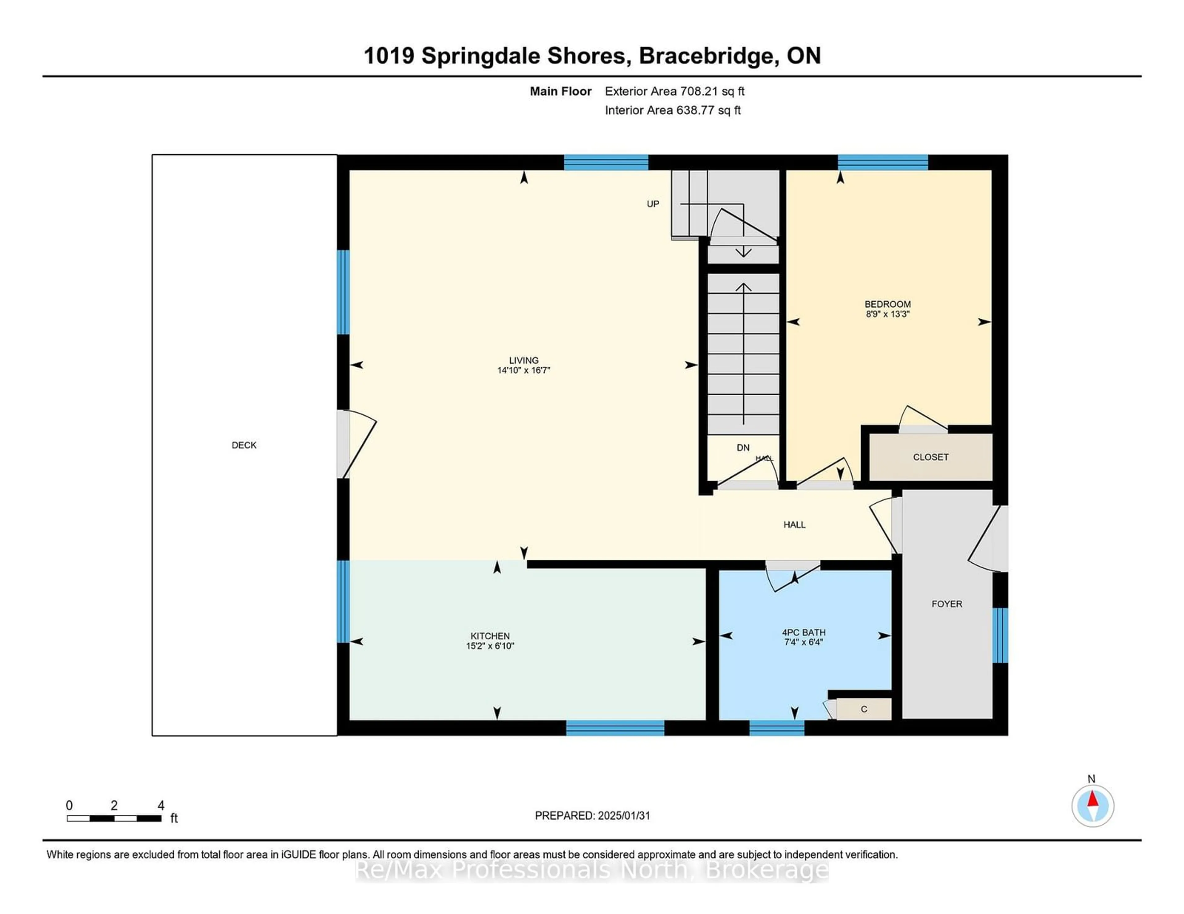 Floor plan for 1019 Springdale Shores PVT, Bracebridge Ontario P1L 1W9