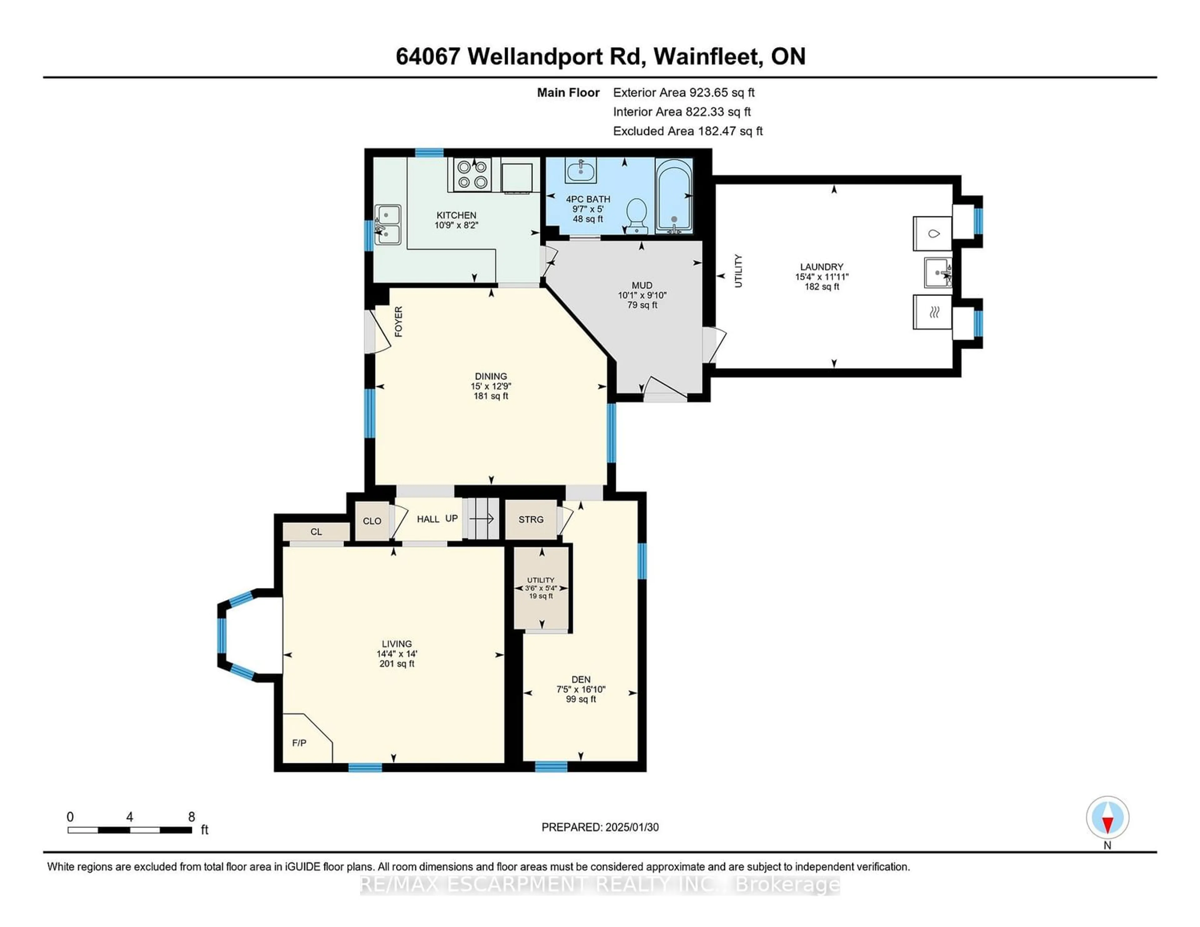 Floor plan for 64067 Wellandport Rd, Wainfleet Ontario L0R 2J0