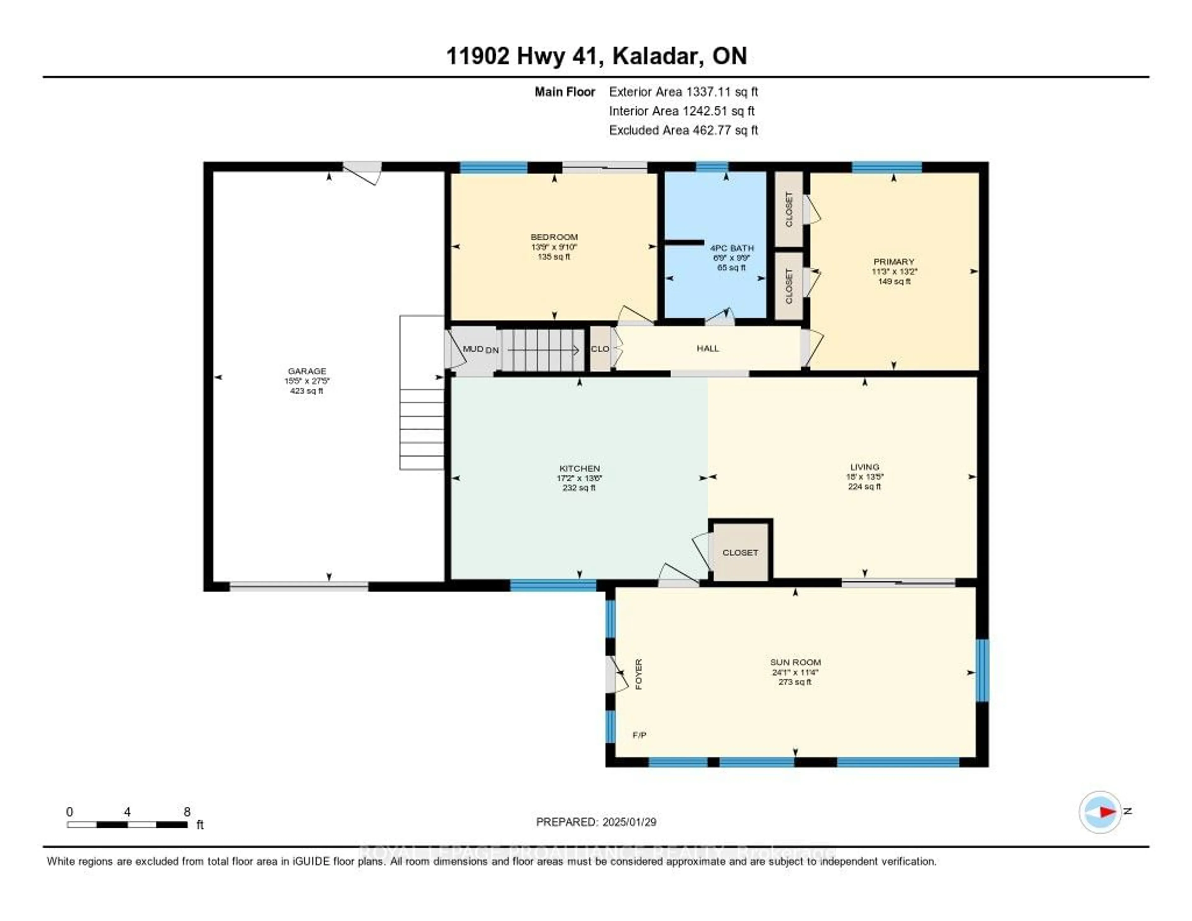 Floor plan for 11902 Highway 41, Addington Highlands Ontario K0H 1Z0