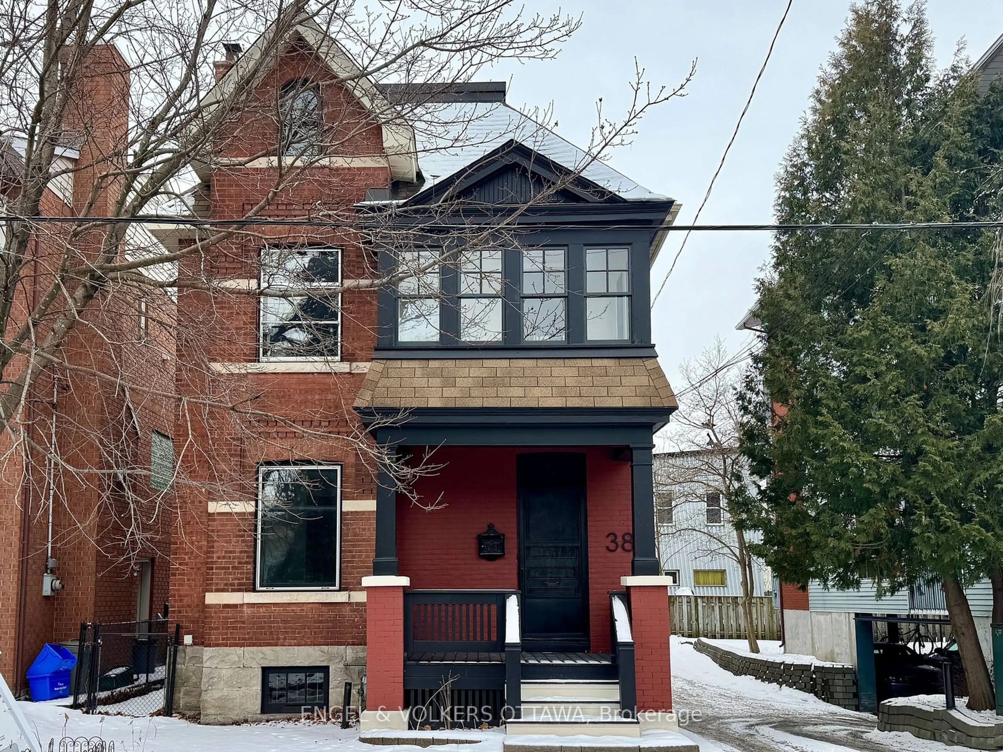 Home with brick exterior material, street for 38 FOSTER St, West Centre Town Ontario K1Y 3J4