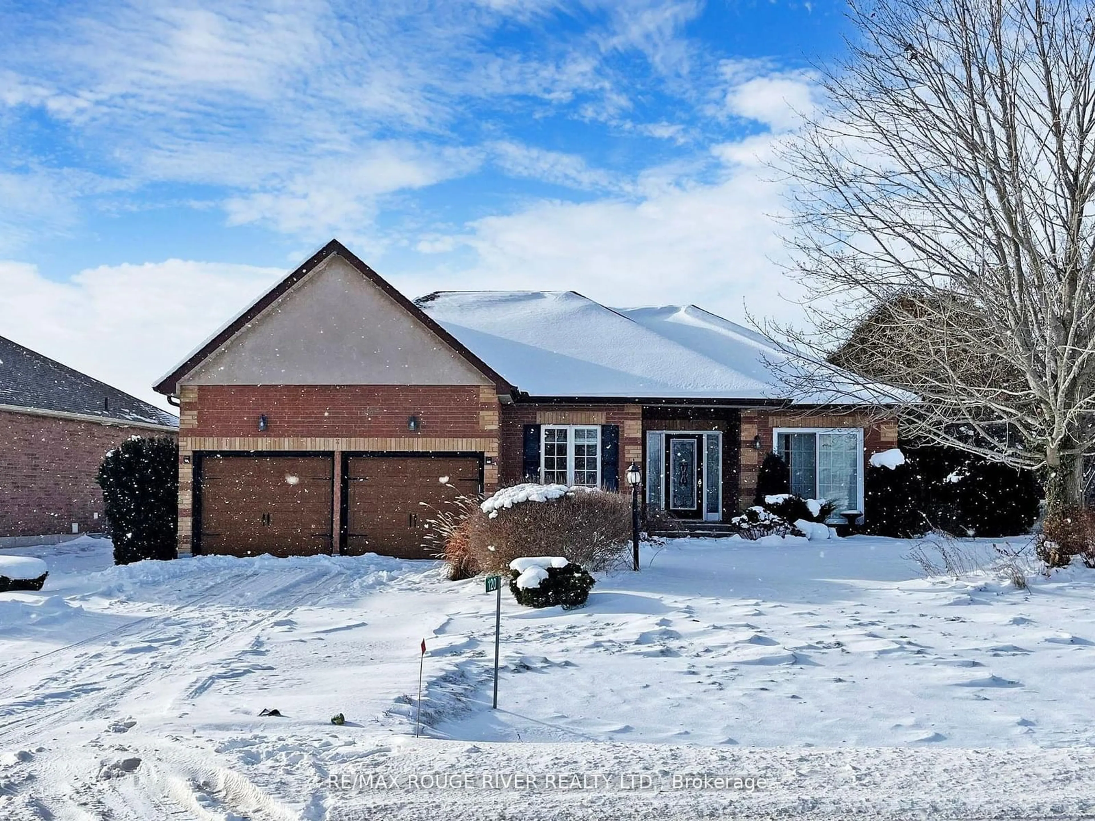 Home with brick exterior material, street for 120 Southcrest Dr, Kawartha Lakes Ontario L0C 1G0