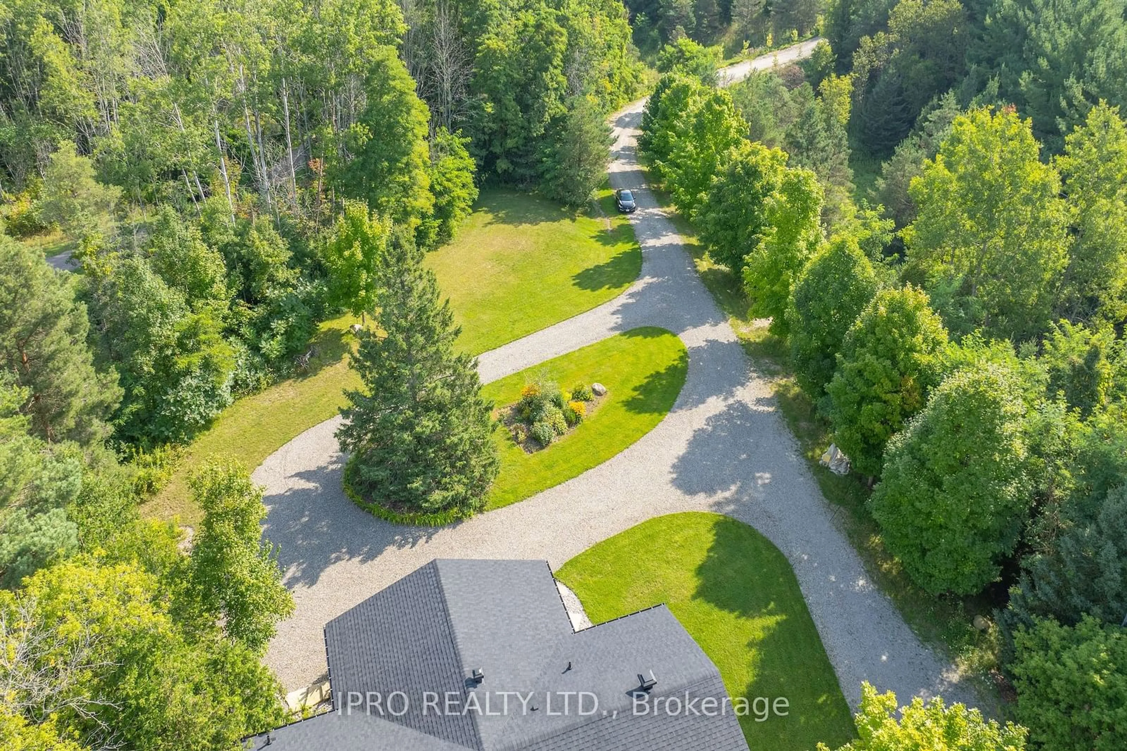 A pic from outside/outdoor area/front of a property/back of a property/a pic from drone, forest/trees view for 993608 Mono-Adjala Townline, Mono Ontario L9W 6H4