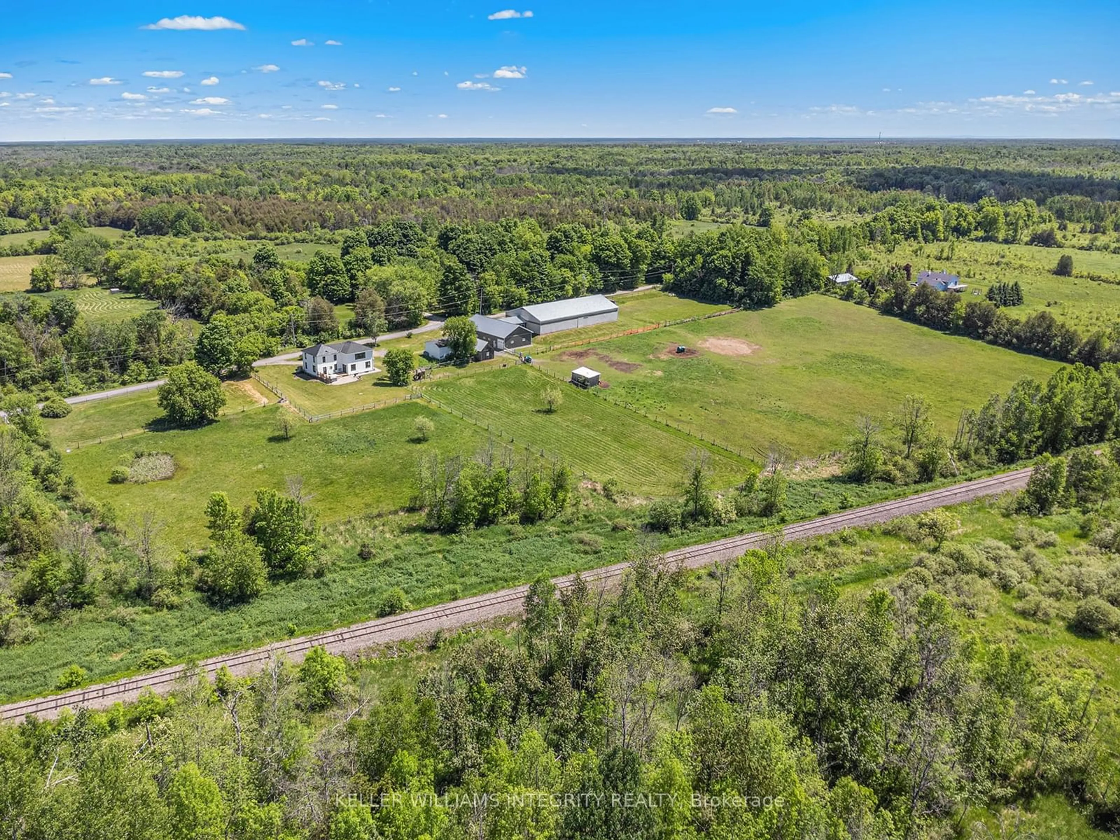 A pic from outside/outdoor area/front of a property/back of a property/a pic from drone, forest/trees view for 980 BLACK Rd, North Grenville Ontario K0G 1T0