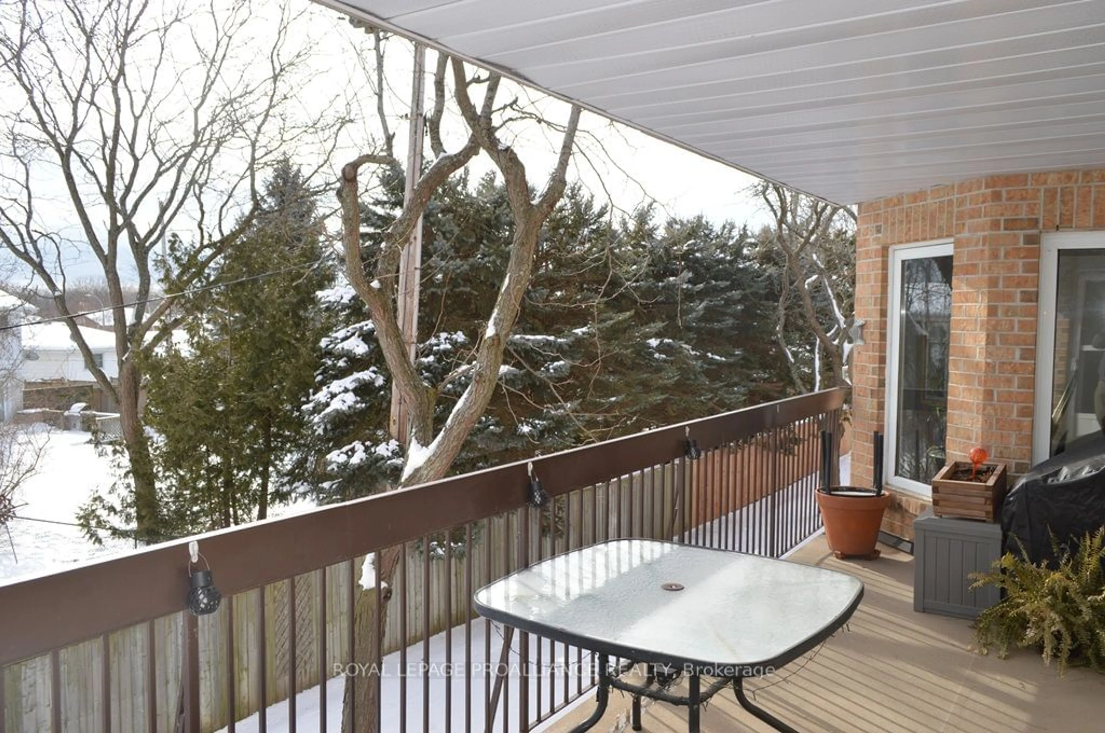 Balcony in the apartment, unknown for 56 Tripp Blvd #205, Quinte West Ontario K8V 5V1