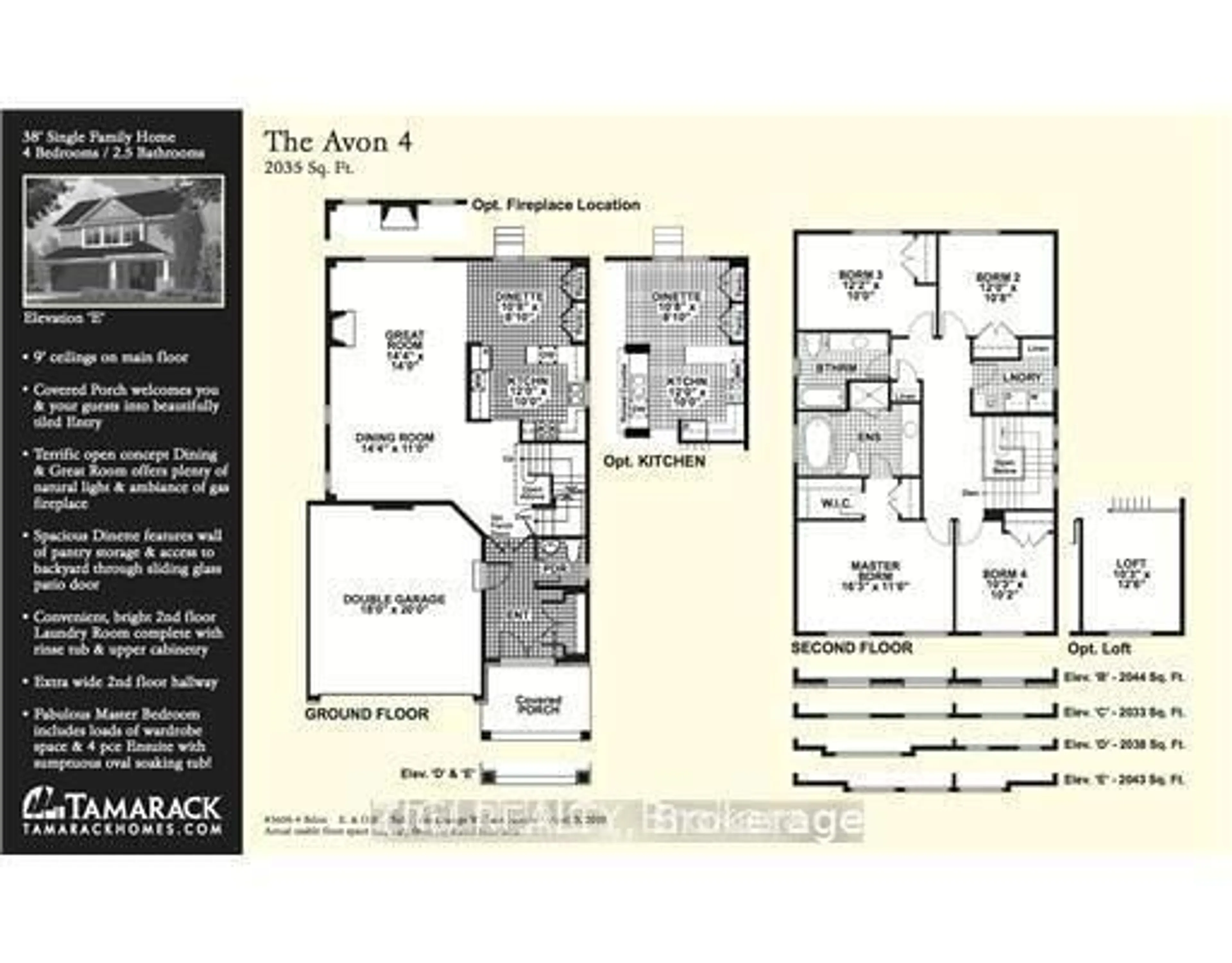 Floor plan for 536 GOLDEN SEDGE Way, Ottawa Ontario K1T 0G5