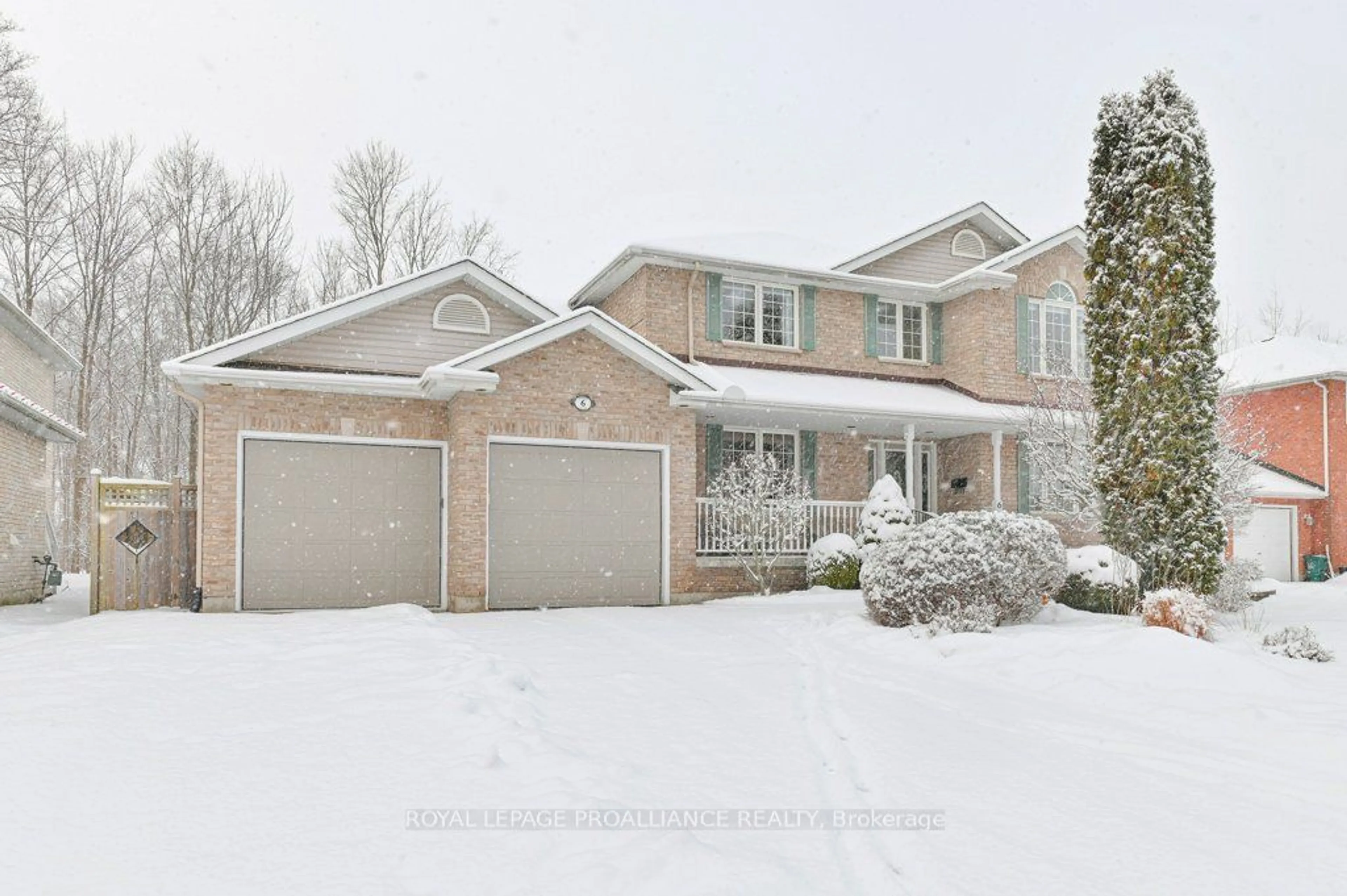 Home with brick exterior material, street for 6 Simmons Crt, Quinte West Ontario K8V 6M9