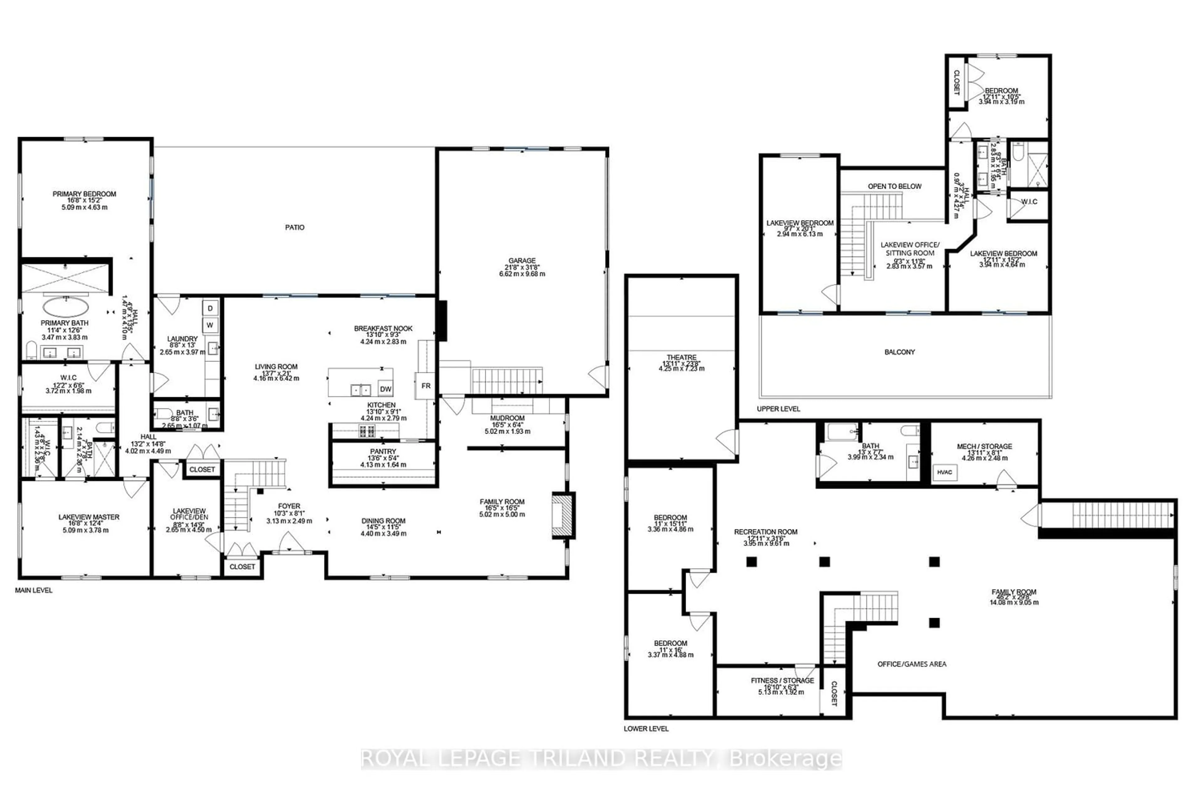 Floor plan for 73952 Durand St, Bluewater Ontario N0M 2T0