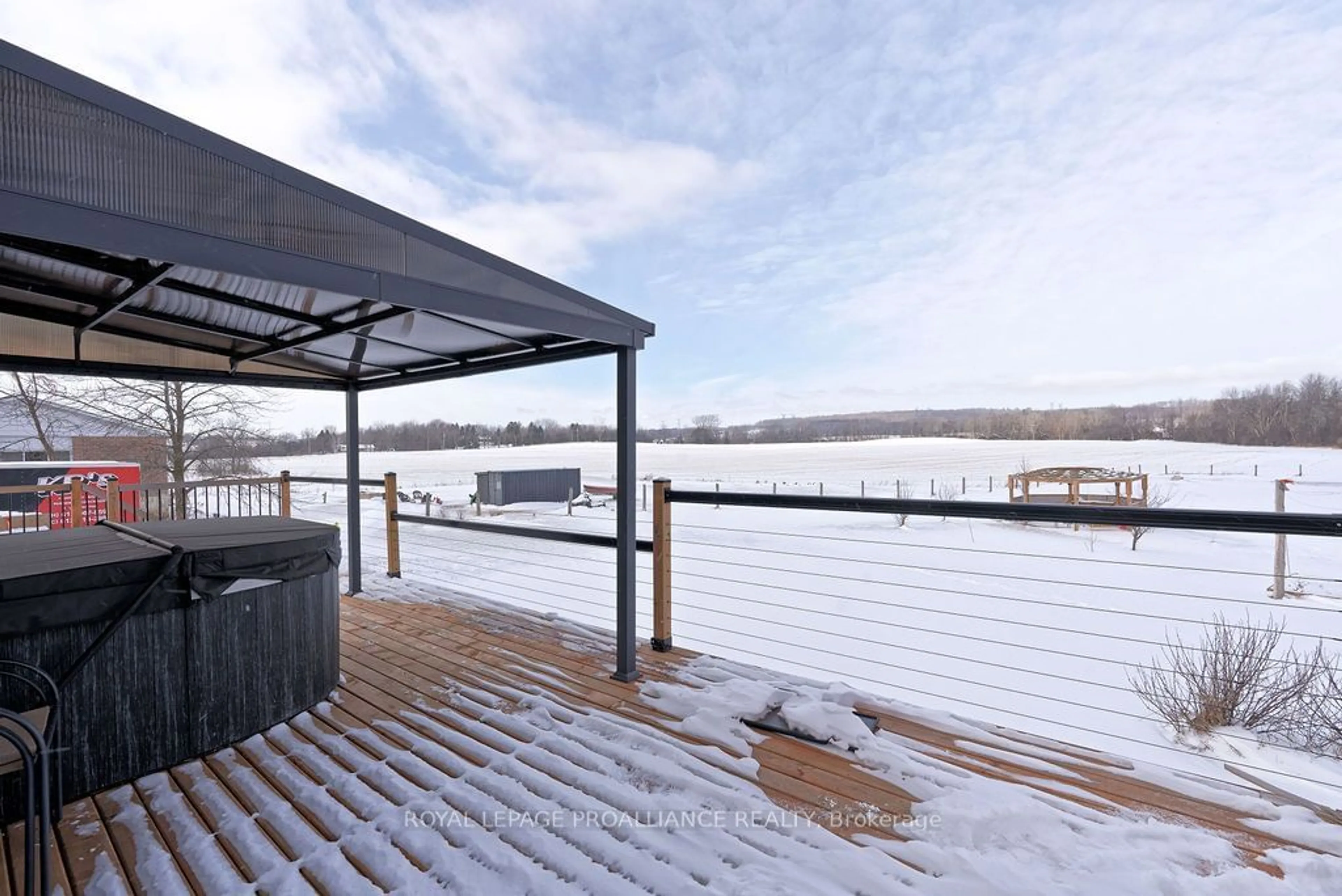 Patio, water/lake/river/ocean view for 410 Grills Rd, Quinte West Ontario K8N 4Z5