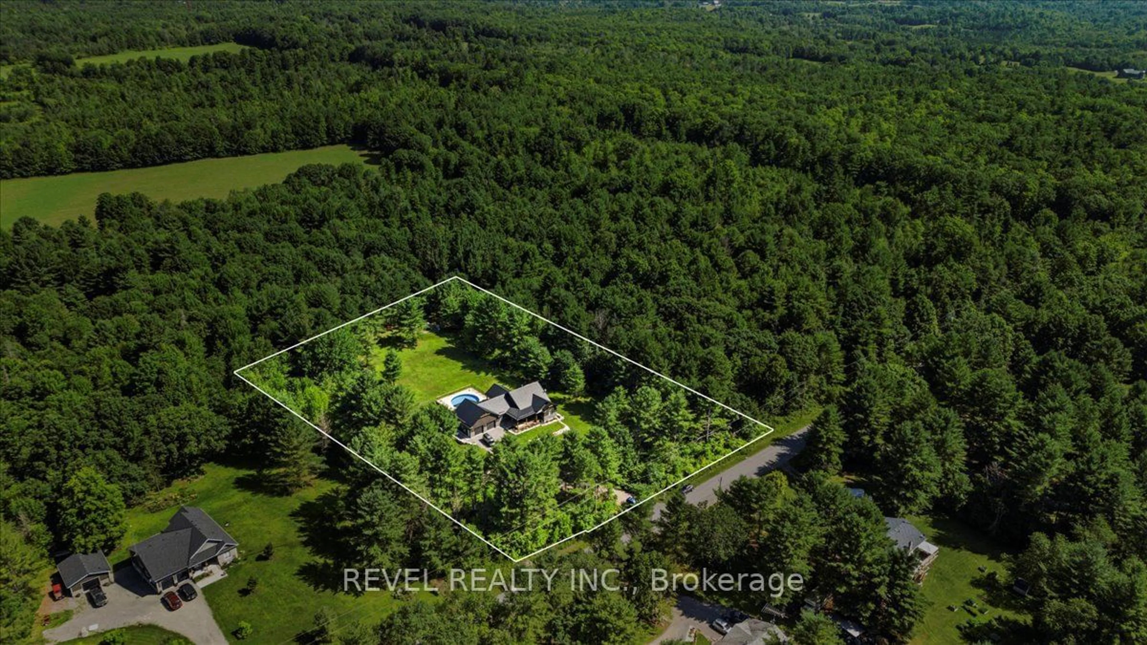 A pic from outside/outdoor area/front of a property/back of a property/a pic from drone, unknown for 140 Centre Rd, Centre Hastings Ontario K0K 2K0