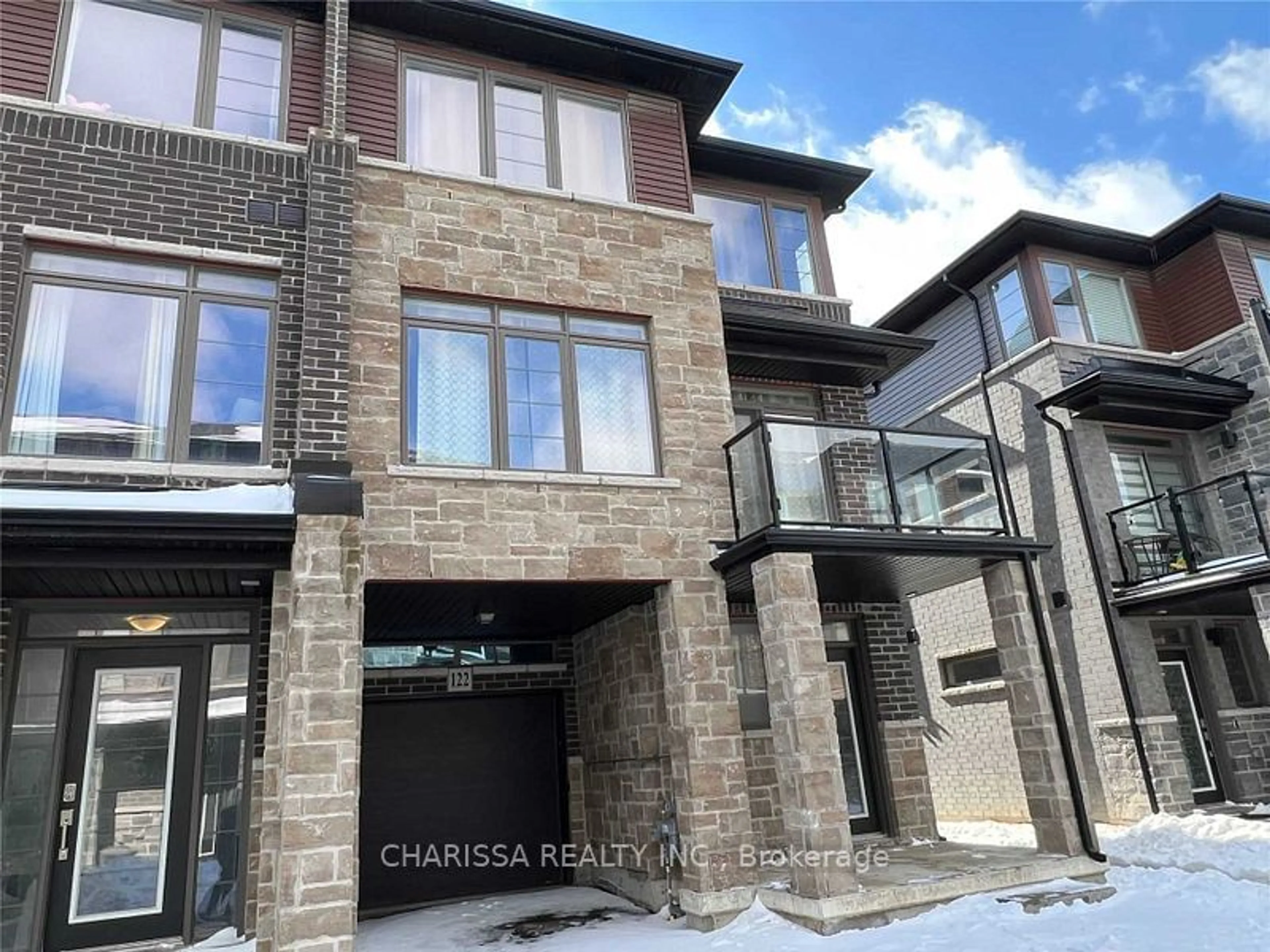 Home with brick exterior material, street for 30 Times Square Blvd ##122, Hamilton Ontario L8J 0M1