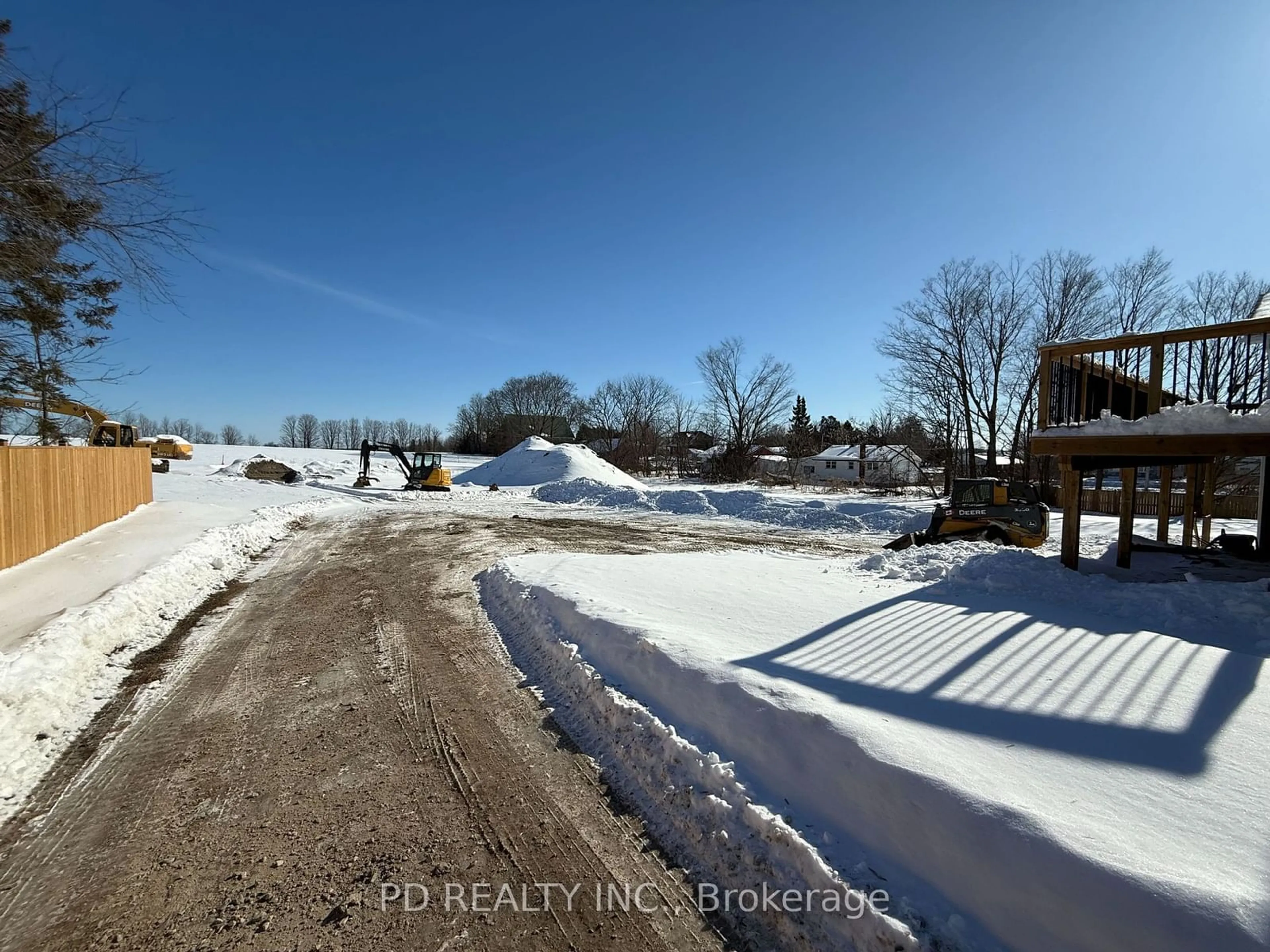 A pic from outside/outdoor area/front of a property/back of a property/a pic from drone, street for 2455 Queen Mary St, Cavan Monaghan Ontario L0A 1C0