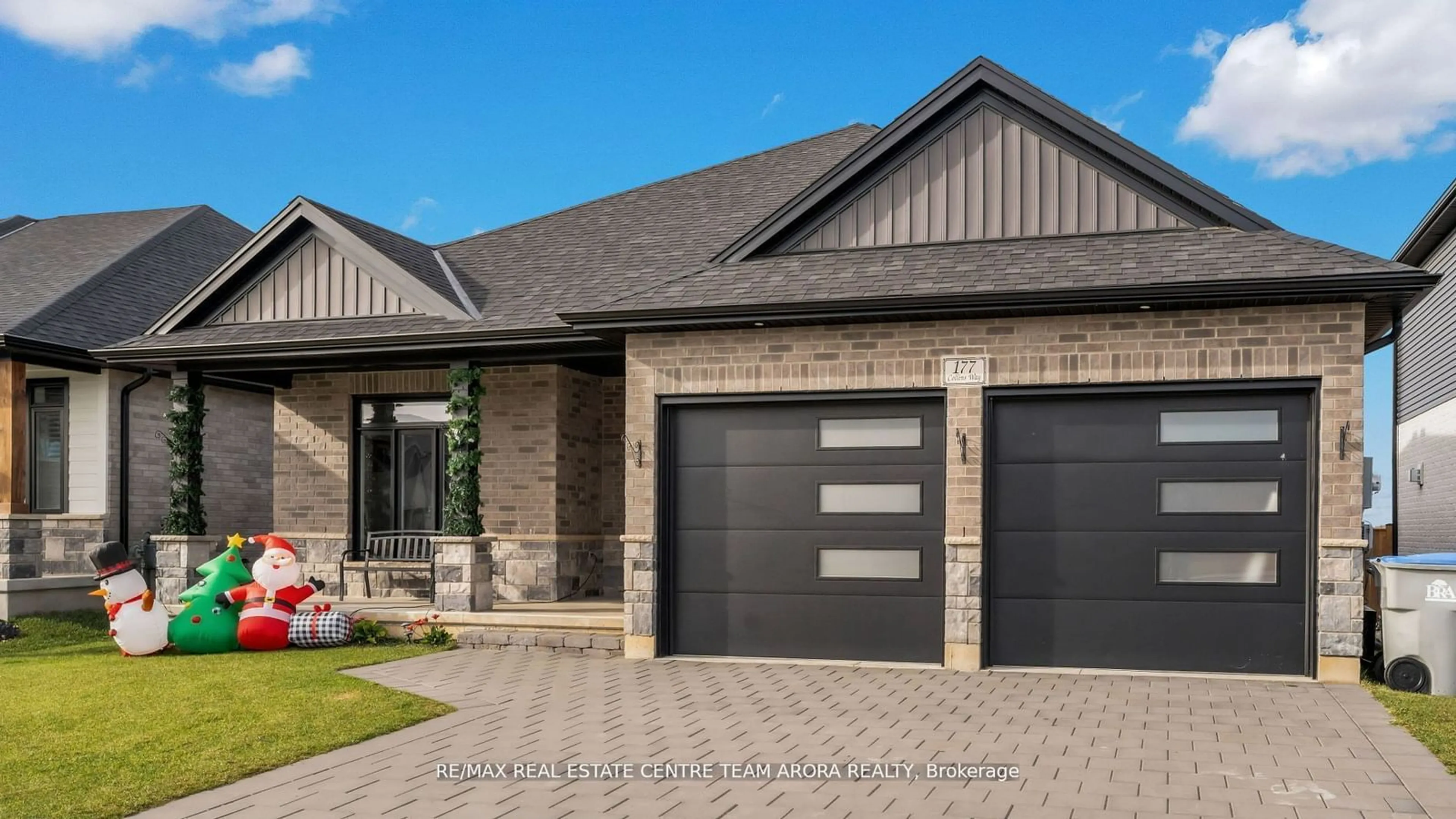 Home with brick exterior material, street for 177 Collins Way, Strathroy-Caradoc Ontario N7G 0G2