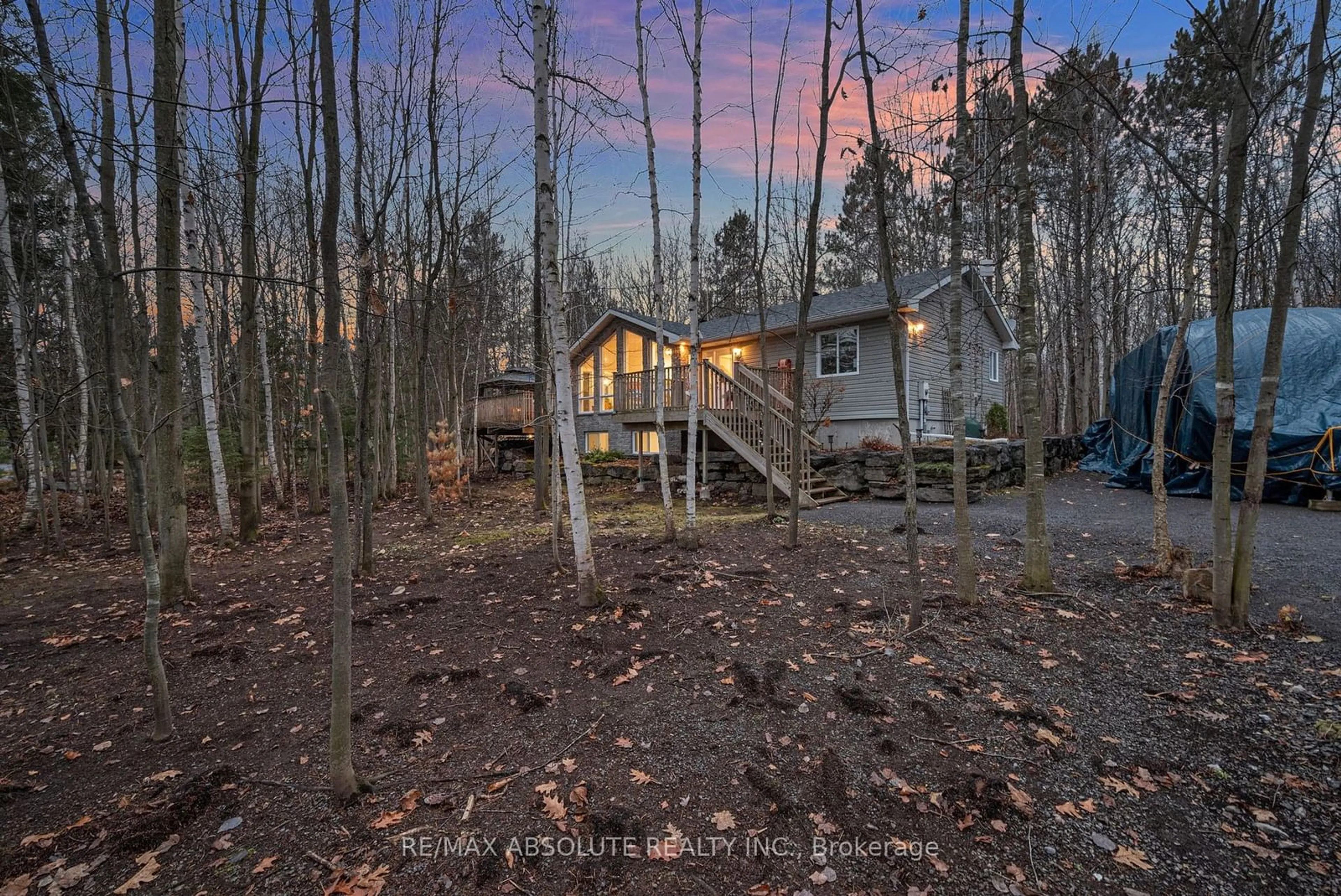 A pic from outside/outdoor area/front of a property/back of a property/a pic from drone, forest/trees view for 97 Seguinbourg St, The Nation Ontario K0A 1M0