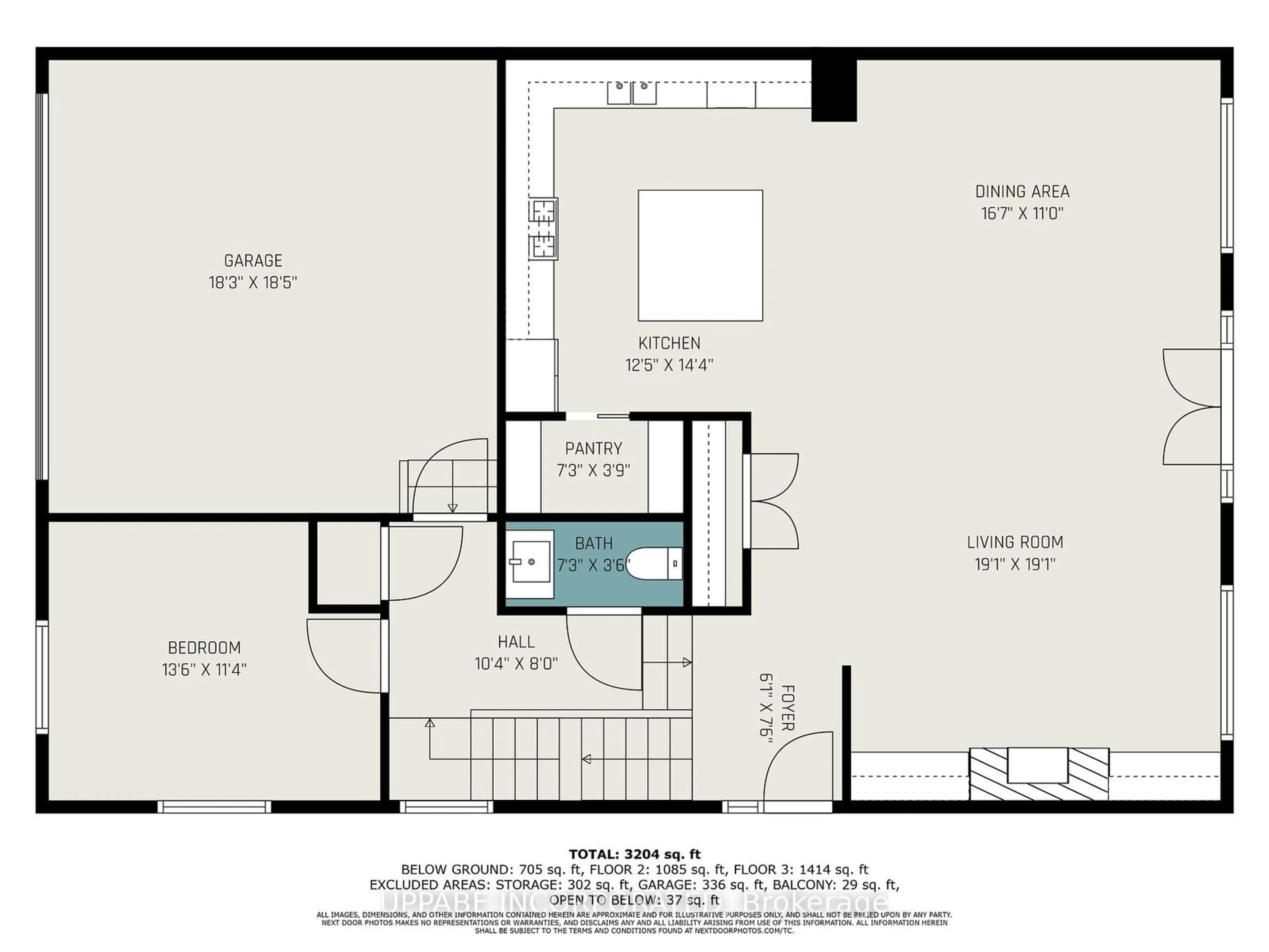 Floor plan for 103 Scholastic Dr, Glebe - Ottawa East and Area Ontario K1S 5H3