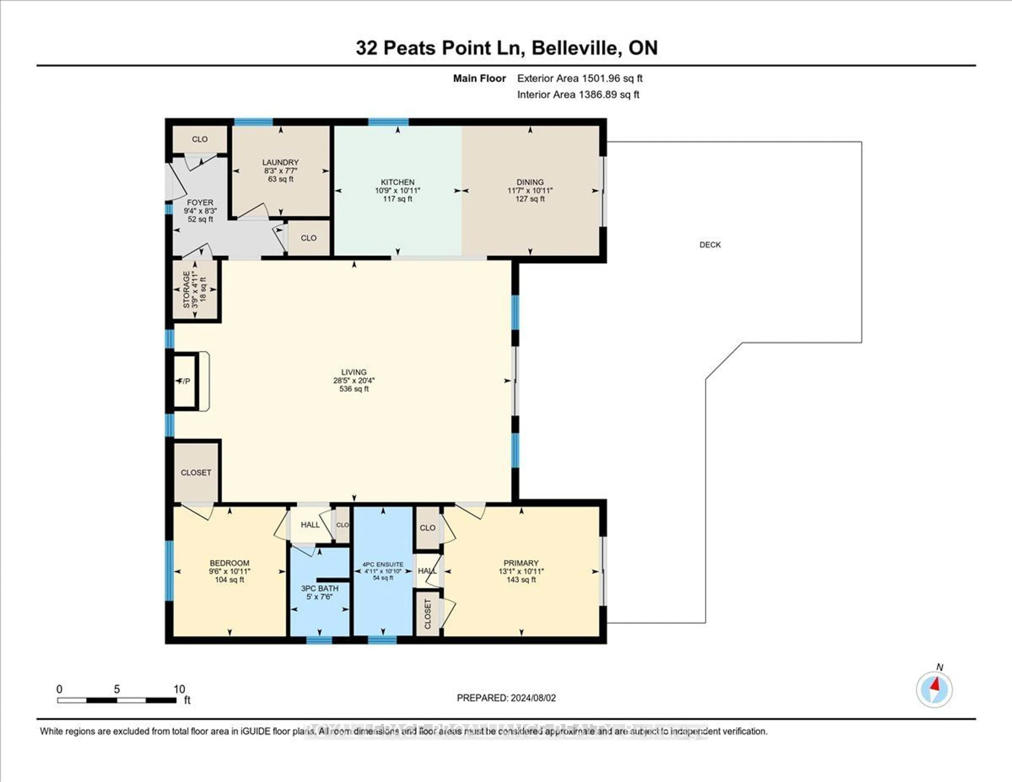 Floor plan for 32 Peats Point Lane, Prince Edward County Ontario K8N 4Z7