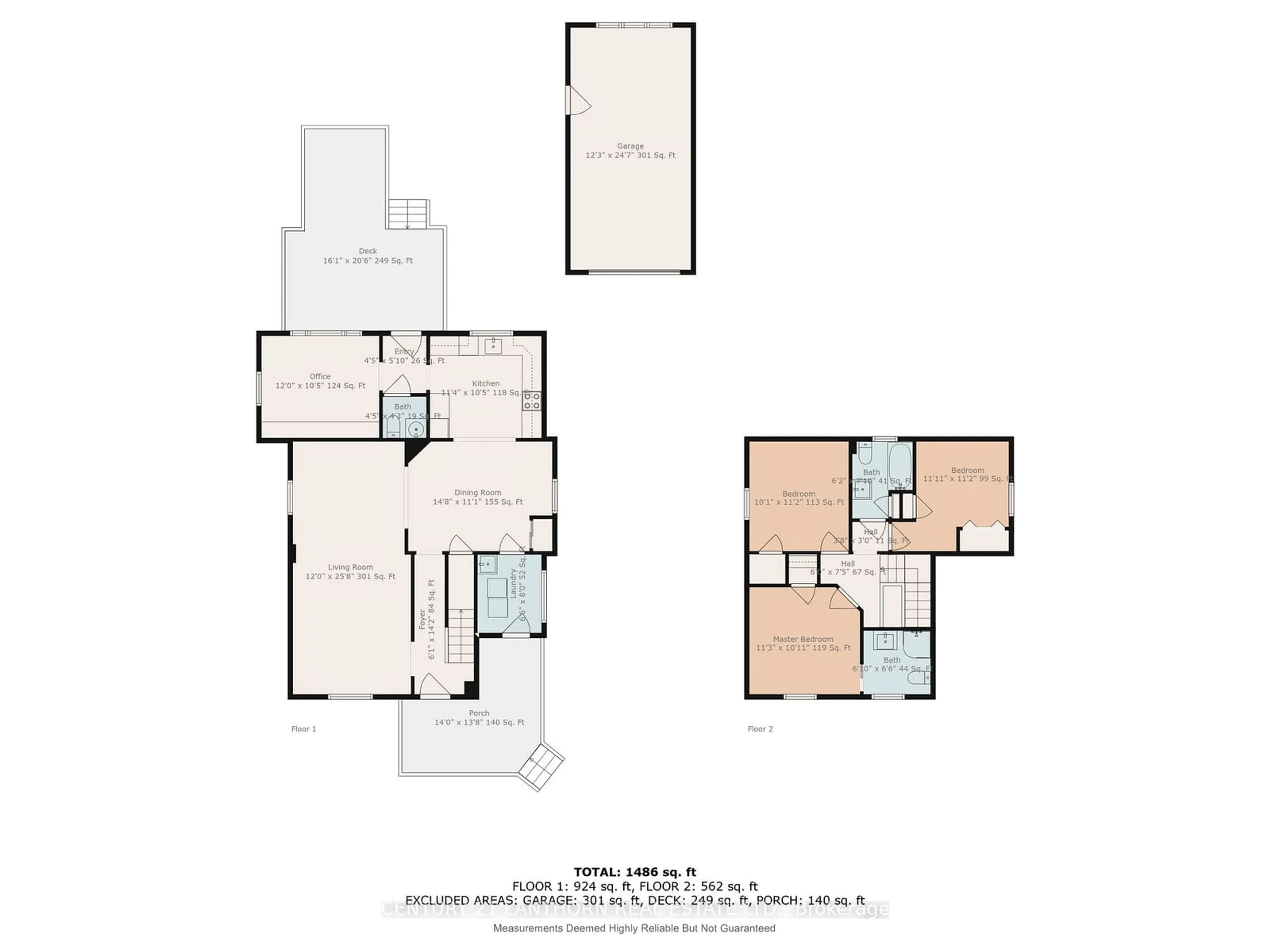 Floor plan for 18 Elm St, Prince Edward County Ontario K0K 2T0