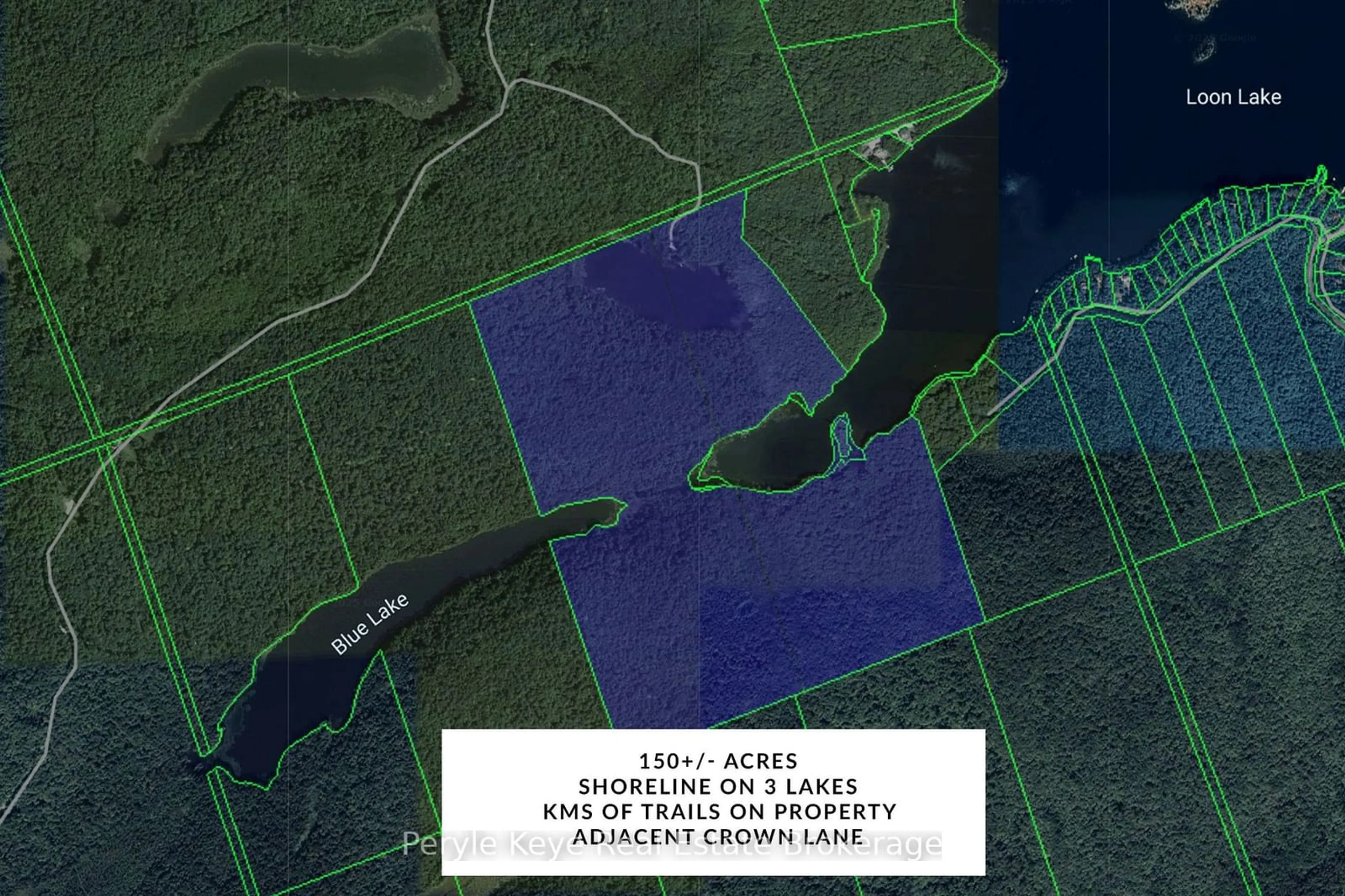 Picture of a map for 571A Island Lake Rd, Kearney Ontario P0A 1M0