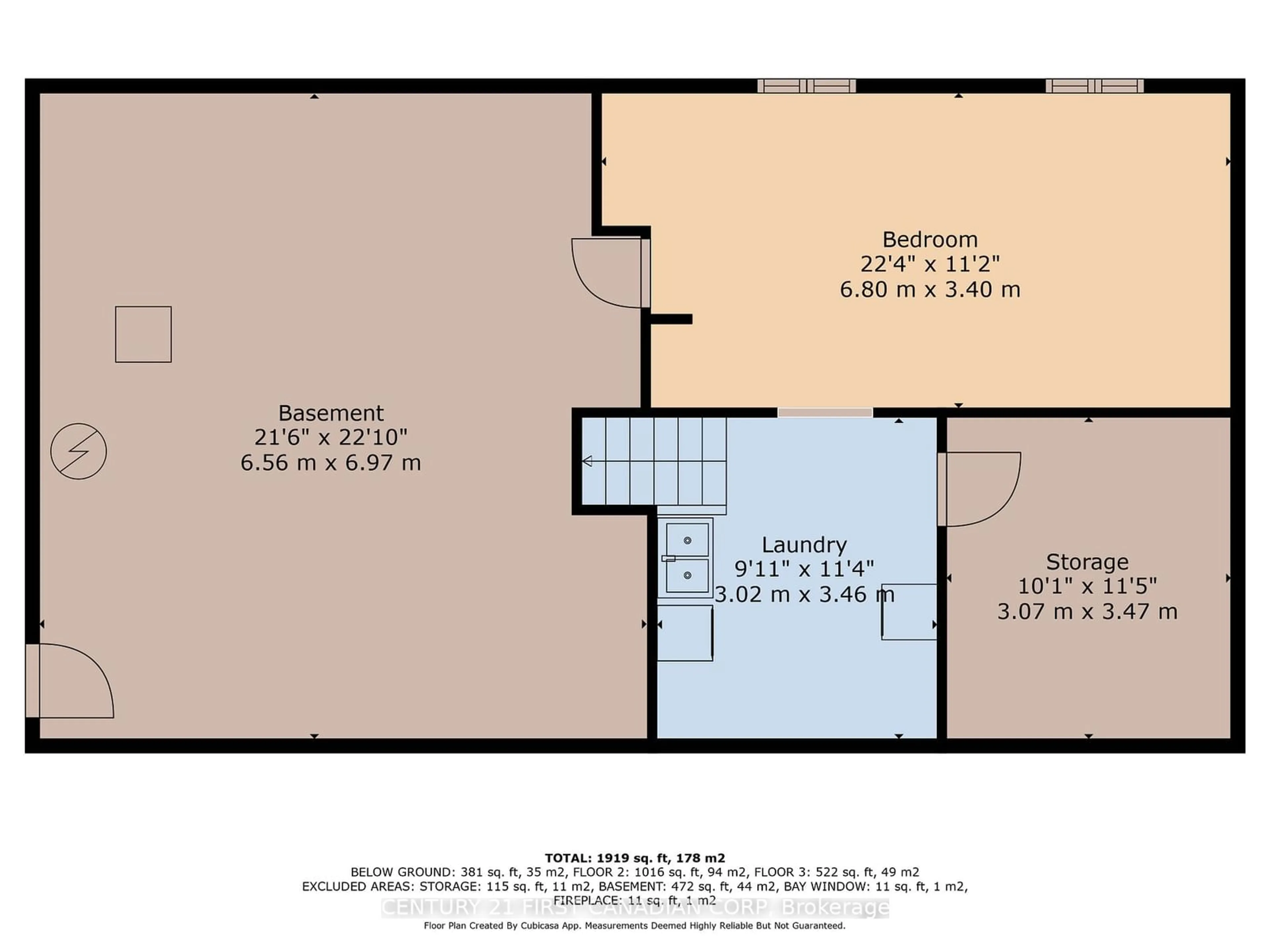 Floor plan for 843 Westbury Cres, London Ontario N6J 3C8