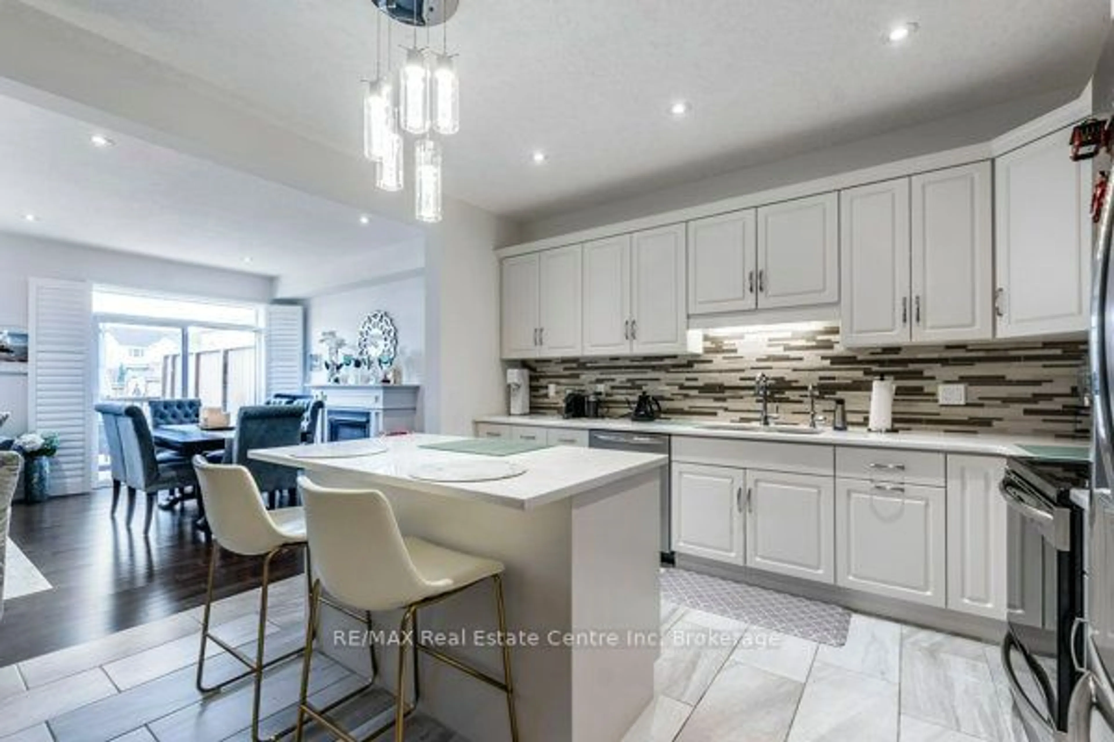 Contemporary kitchen, ceramic/tile floor for 44 KAY CRESCENT, Guelph Ontario N1L 0N2