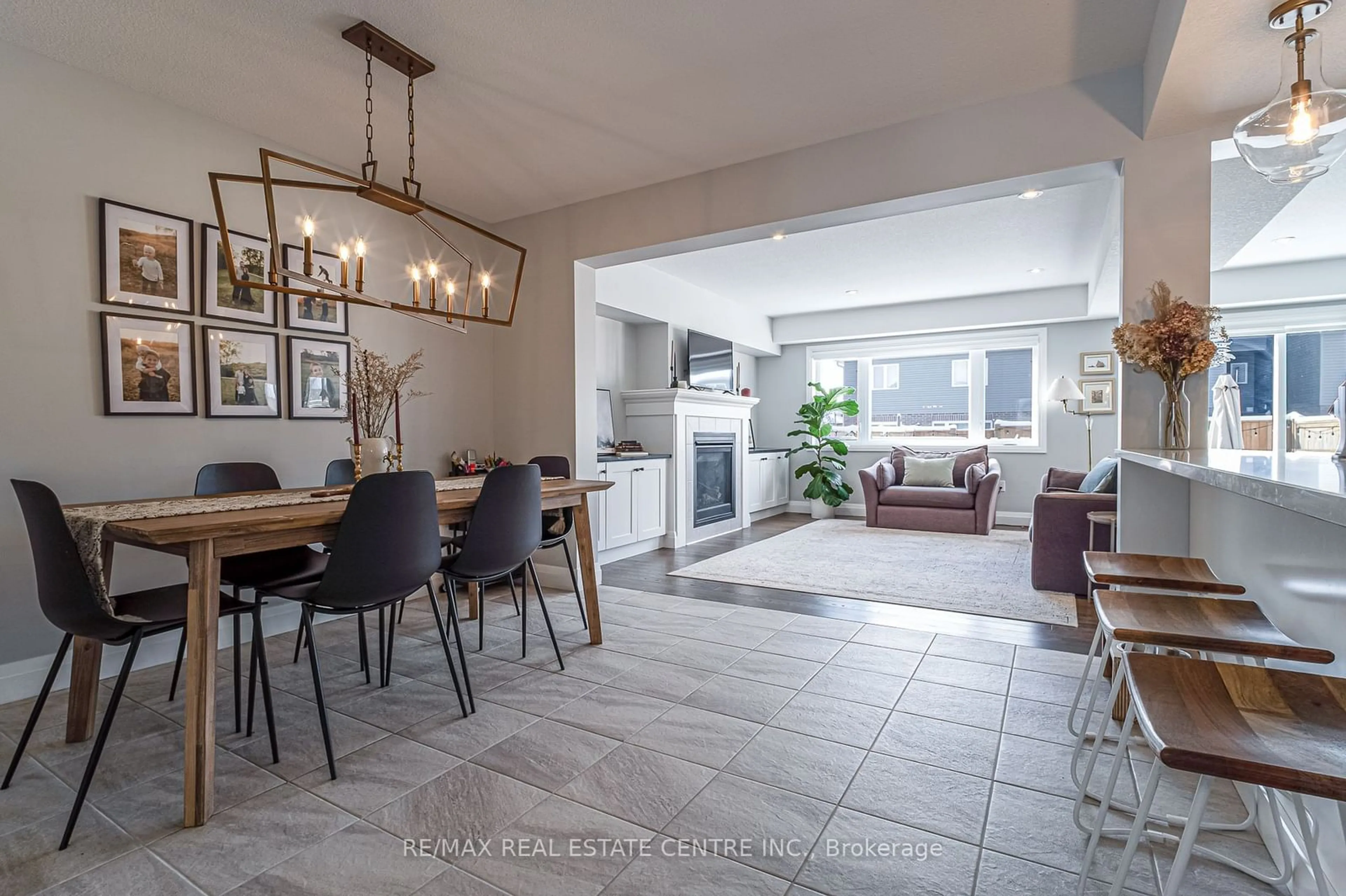 Dining room, ceramic/tile floor for 103 Bridge Cres, Minto Ontario N0G 2P0