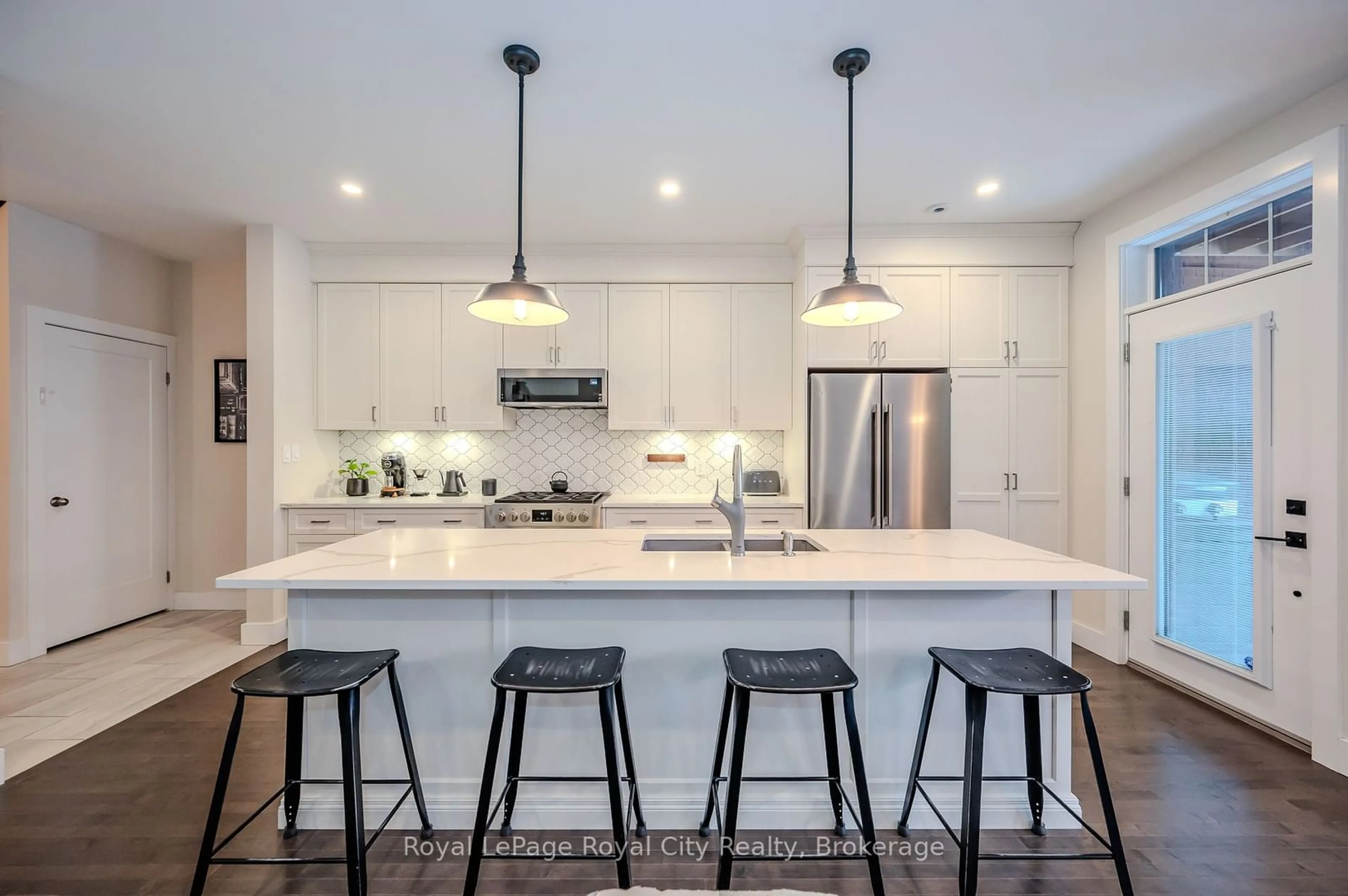 Contemporary kitchen, ceramic/tile floor for 181 Morris St, Guelph Ontario N1E 0R2