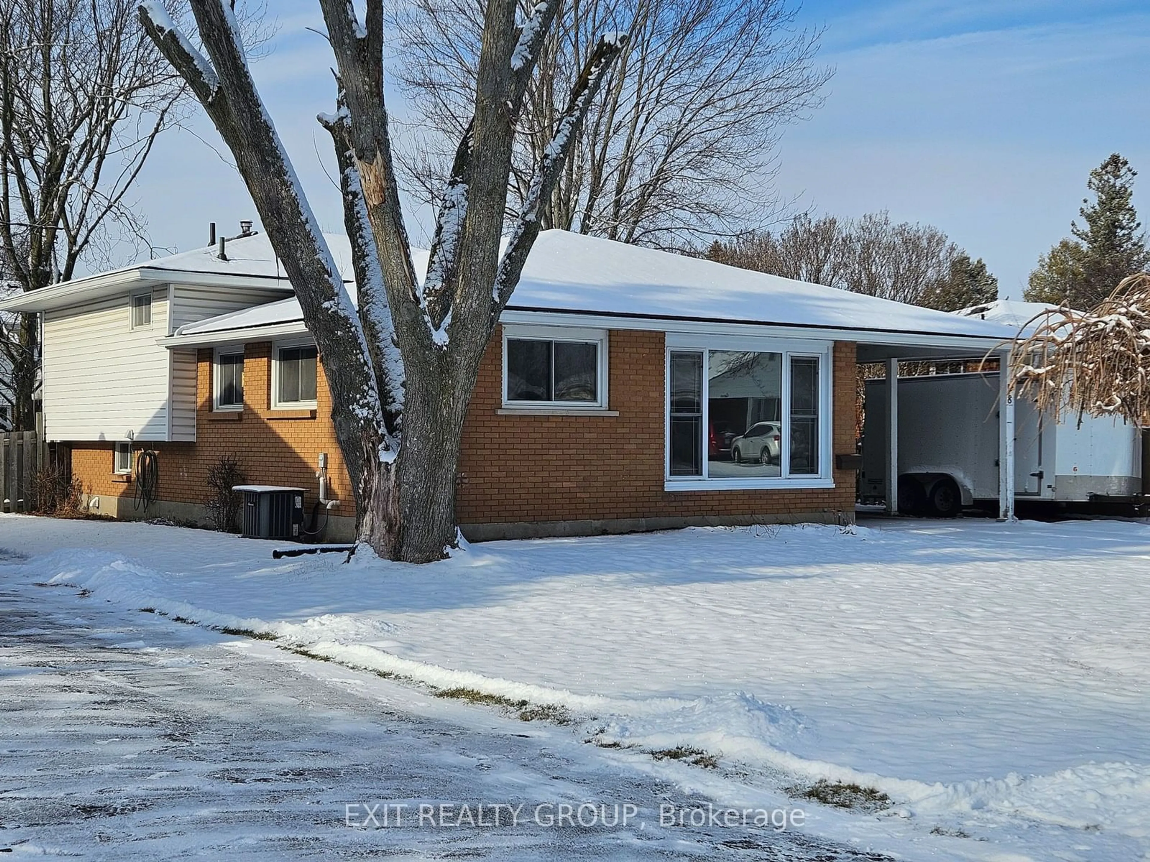 Home with brick exterior material, street for 8 Village Dr, Belleville Ontario K8P 4J8