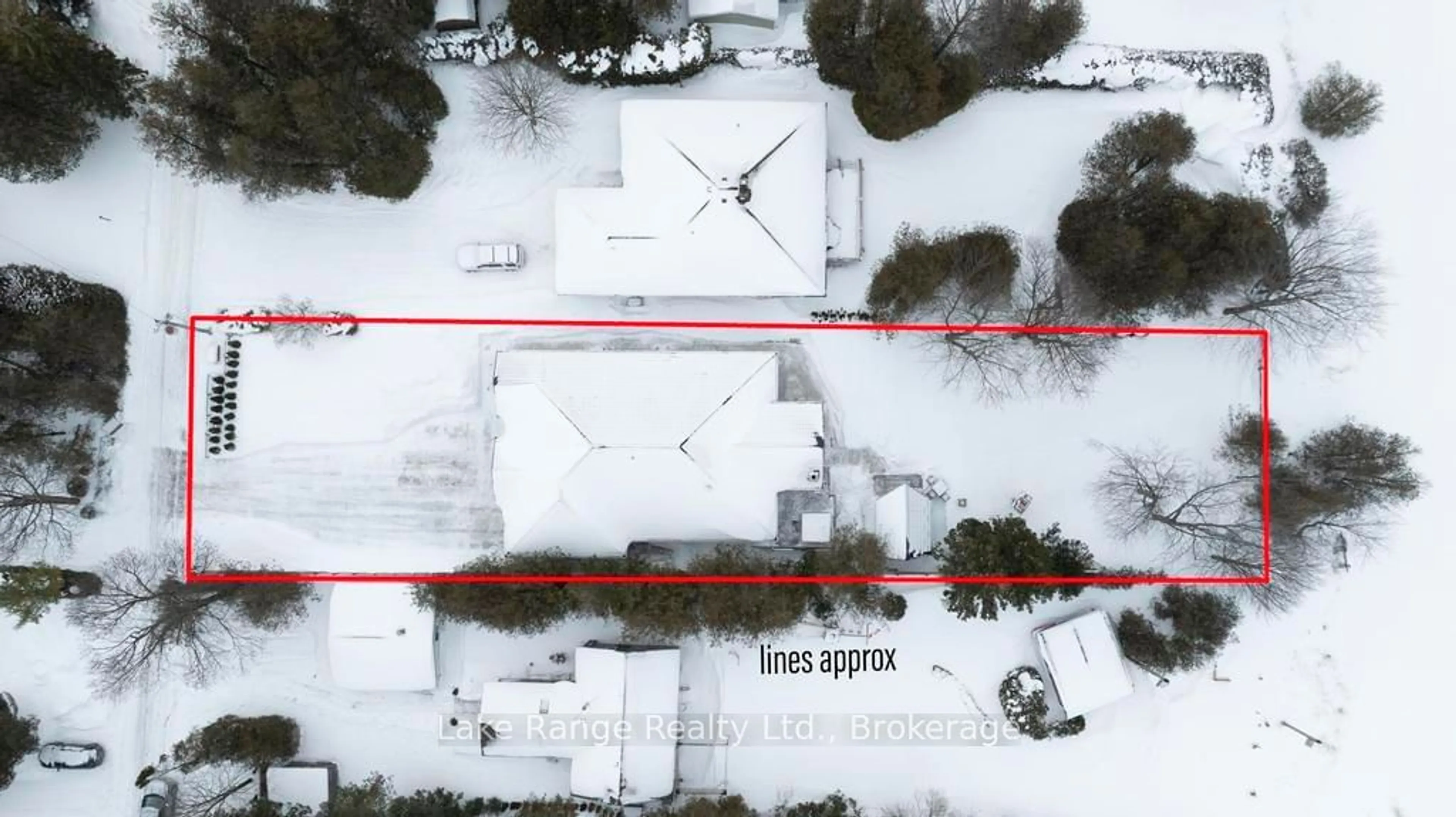 A pic from outside/outdoor area/front of a property/back of a property/a pic from drone, street for 677 Lakeside Tr, Huron-Kinloss Ontario N0G 2R0