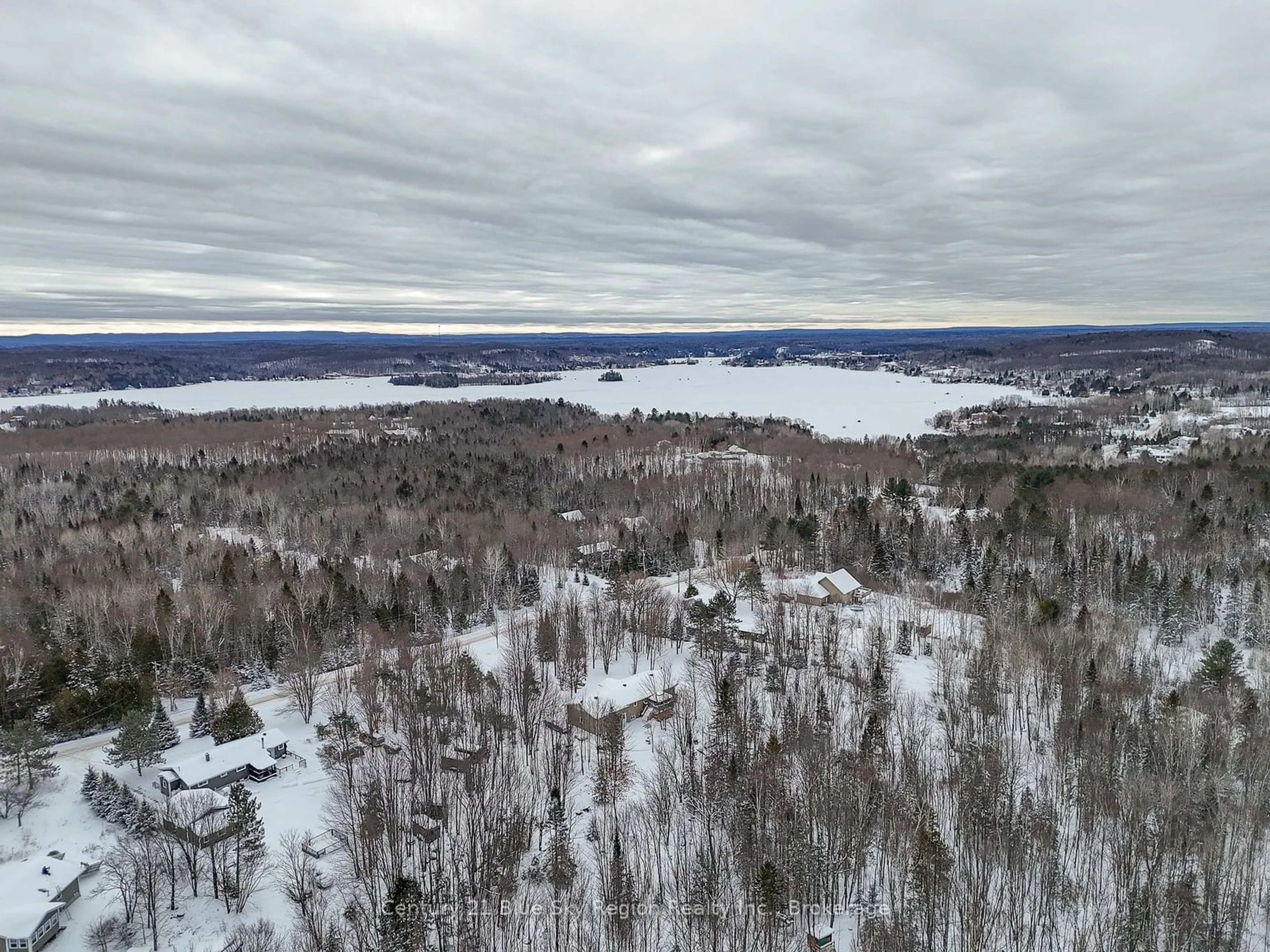 A pic from outside/outdoor area/front of a property/back of a property/a pic from drone, water/lake/river/ocean view for 373 Big Moose Rd, East Ferris Ontario P0H 1K0