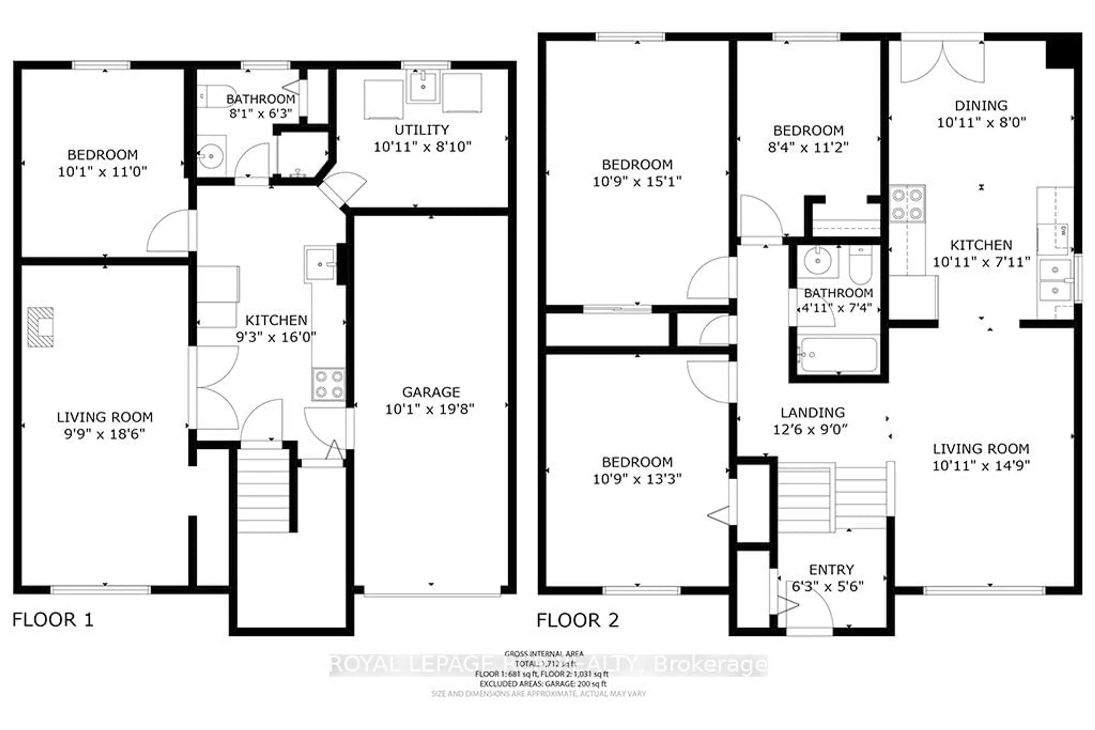 Floor plan for 531 Park Ave, Shelburne Ontario L9V 3A6