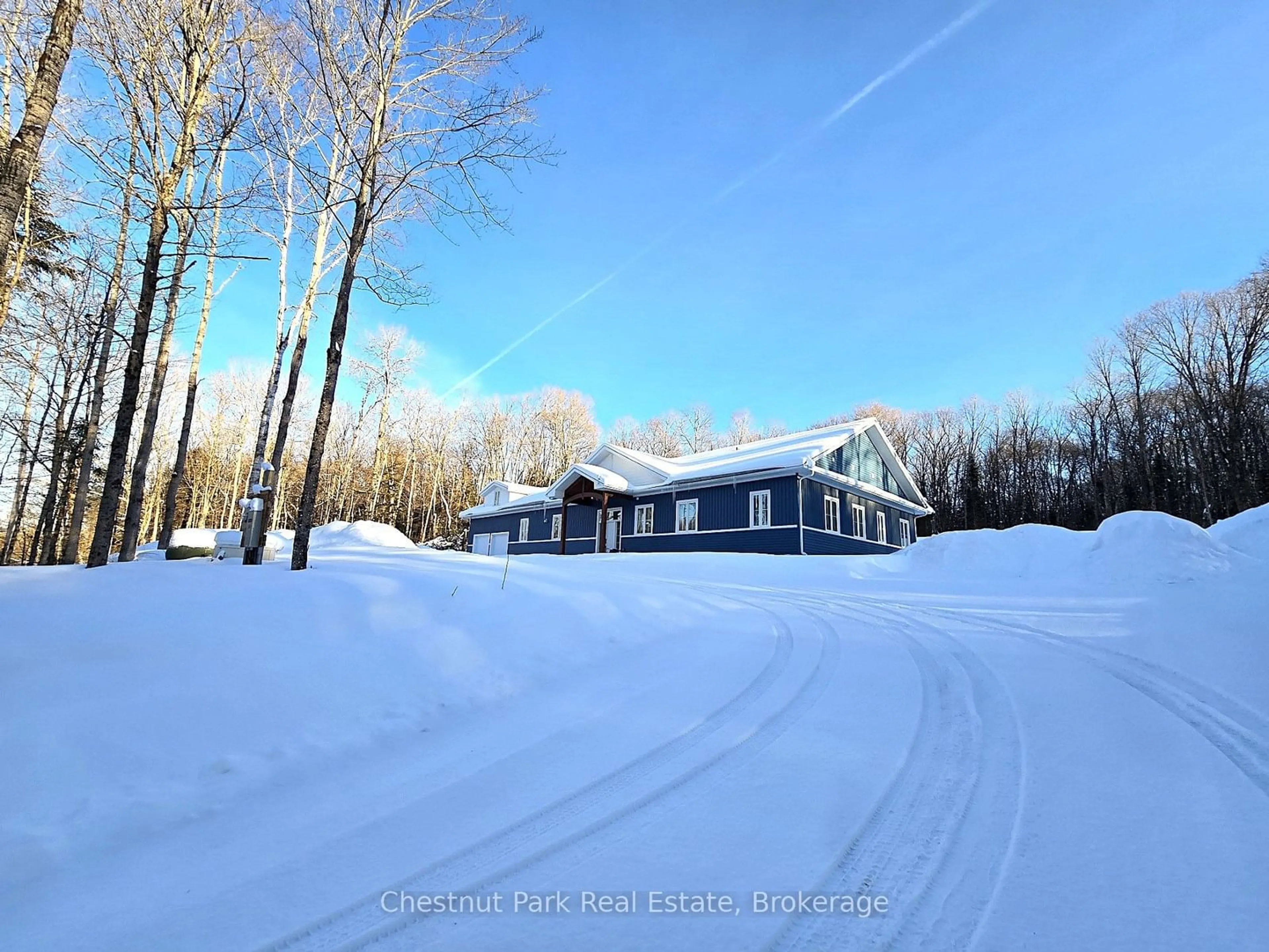 A pic from outside/outdoor area/front of a property/back of a property/a pic from drone, unknown for 1153 Deer Lake Rd, Perry Ontario P0A 1Z0